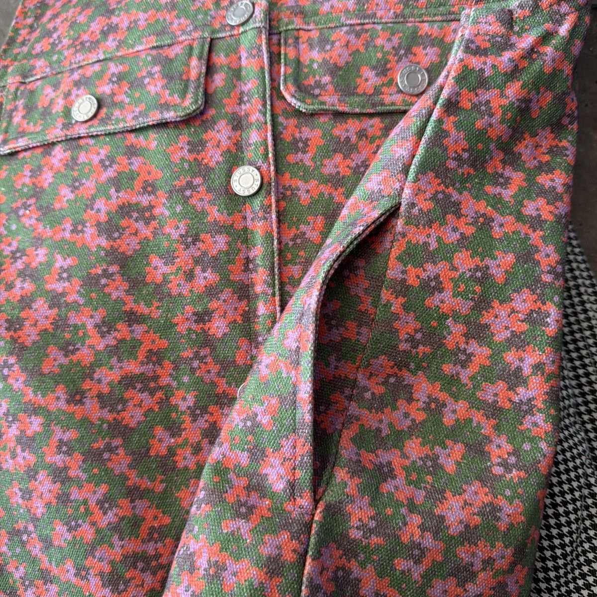 Stussy Stussy floral denim vest Size S / US 4 / IT 40 - 4 Thumbnail