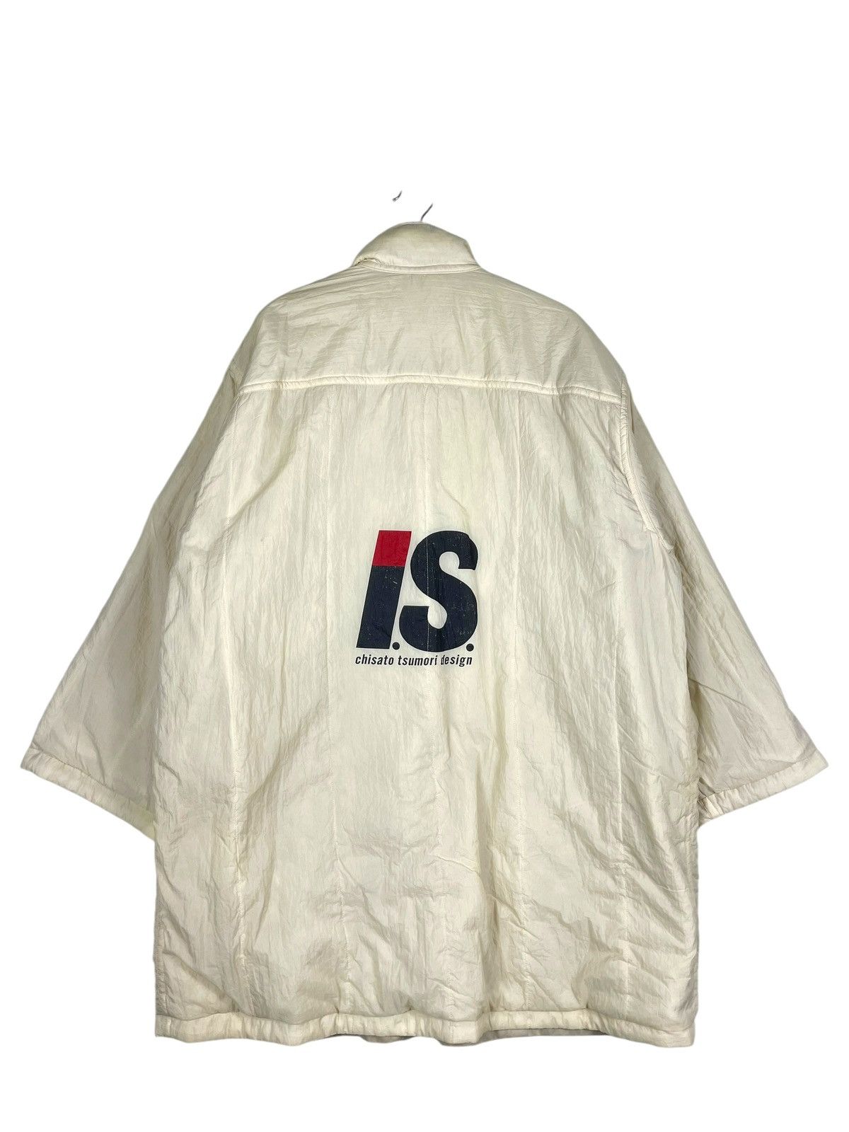 Issey Miyake ARCHIVES💥 80s BOXY COAT ISSEY MIYAKE BUTTON LONG JACKET Size US L / EU 52-54 / 3 - 9 Thumbnail