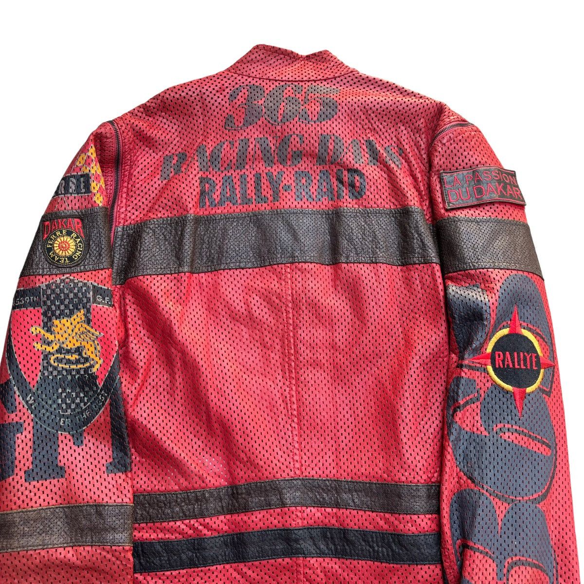 Gianfranco Ferre Ferre Racing Team Rally Dakar Leather Jacket Size US M / EU 48-50 / 2 - 11 Thumbnail