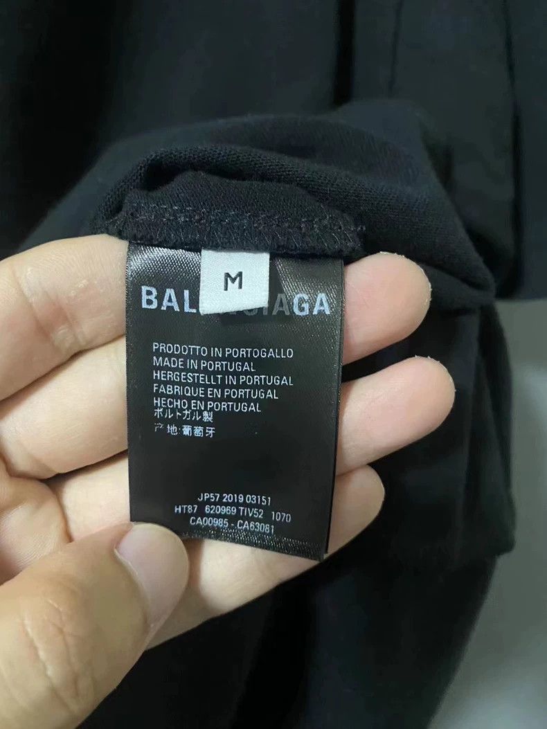 Balenciaga Balenciaga Black Wave Coke Short Sleeve Size US M / EU 48-50 / 2 - 8 Thumbnail