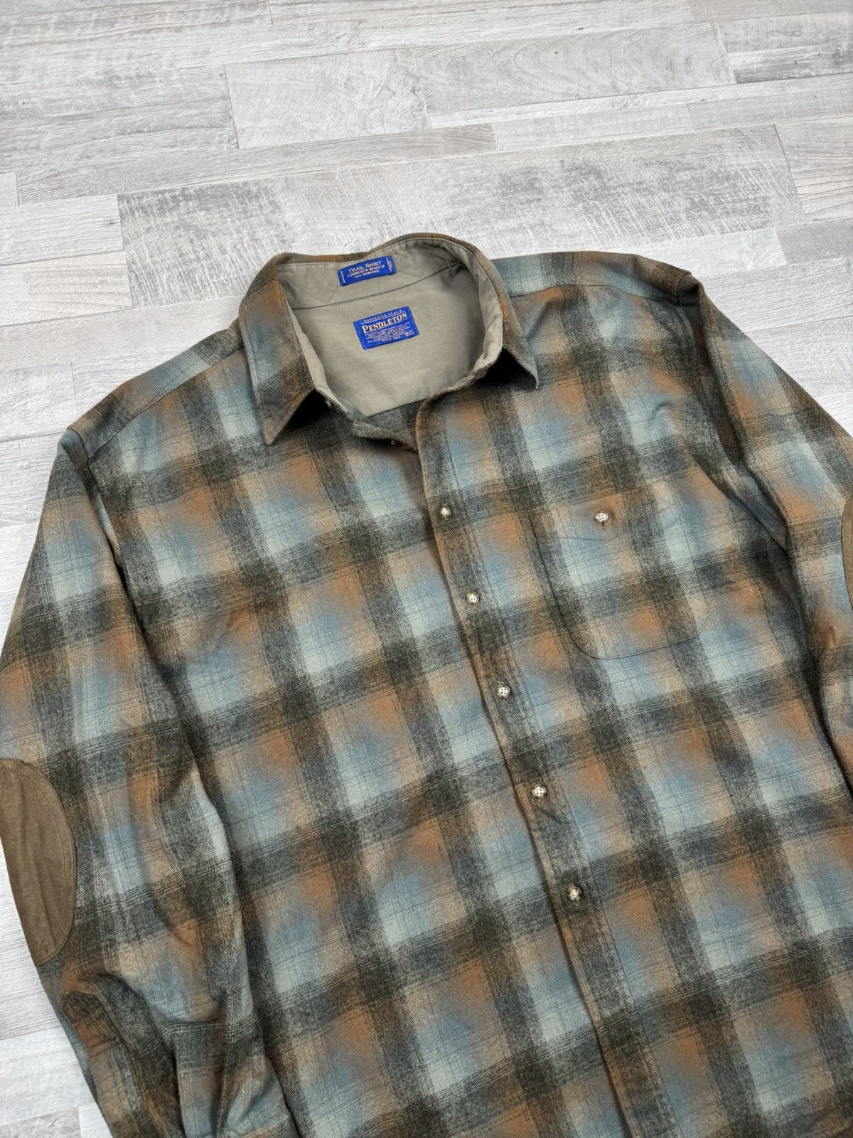 Pendleton Pendleton Trail Shirt Wool Plaid Overshirt Vintage Style Size US XXL / EU 58 / 5 - 3 Thumbnail