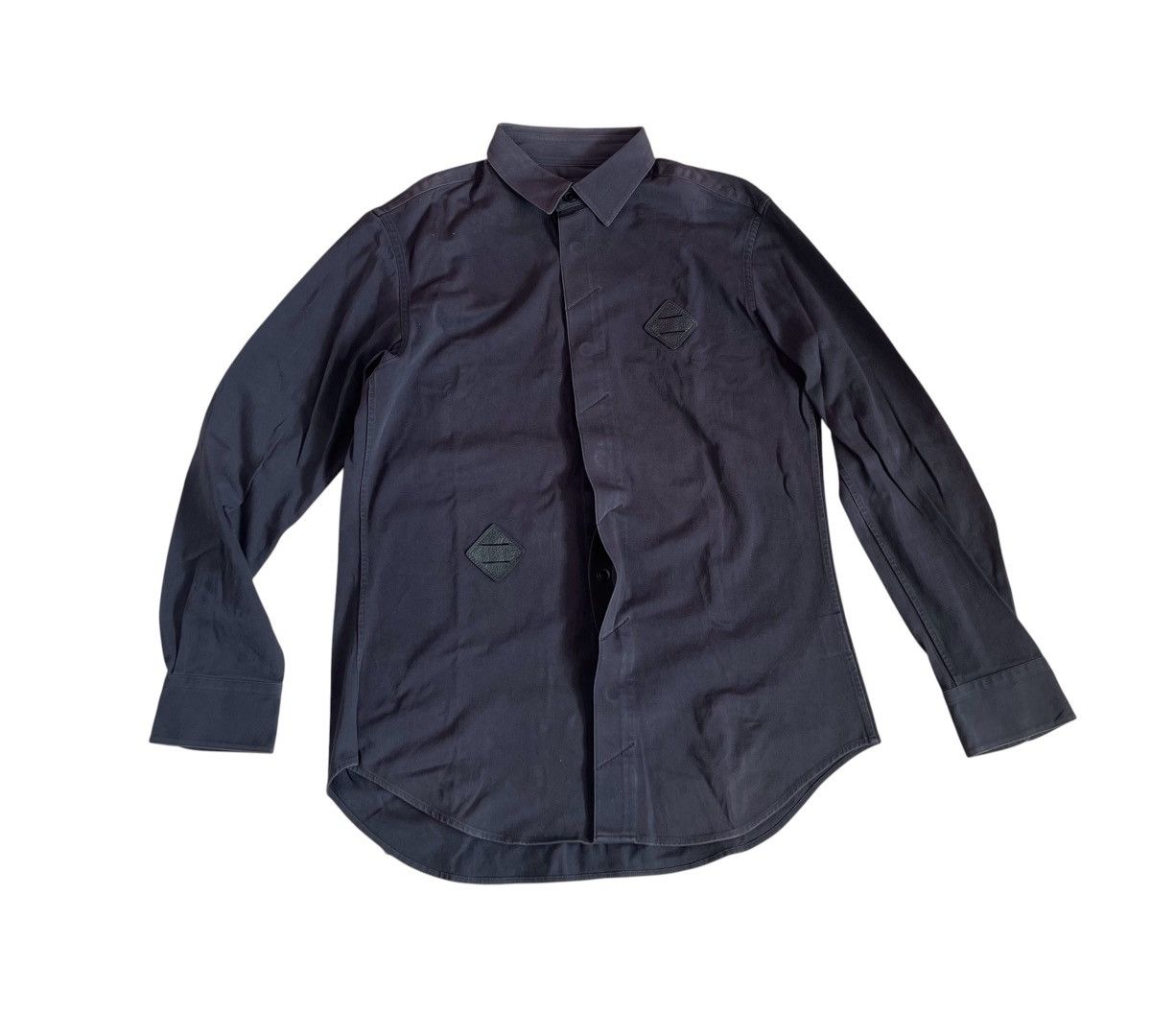 Yohji Yamamoto Yohji yamamoto y-3 black button up shirt Size US M / EU 48-50 / 2 - 1 Thumbnail
