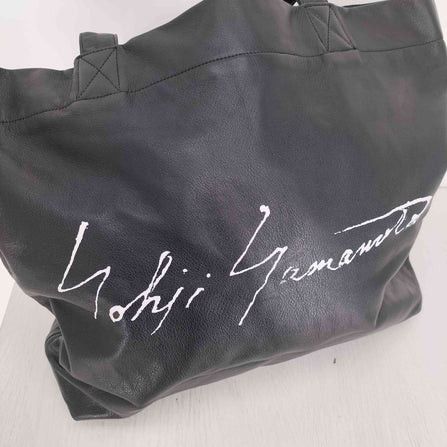 Yohji Yamamoto Yohji Yamamoto discord Signature tote bag cow leather Size ONE SIZE - 3 Thumbnail