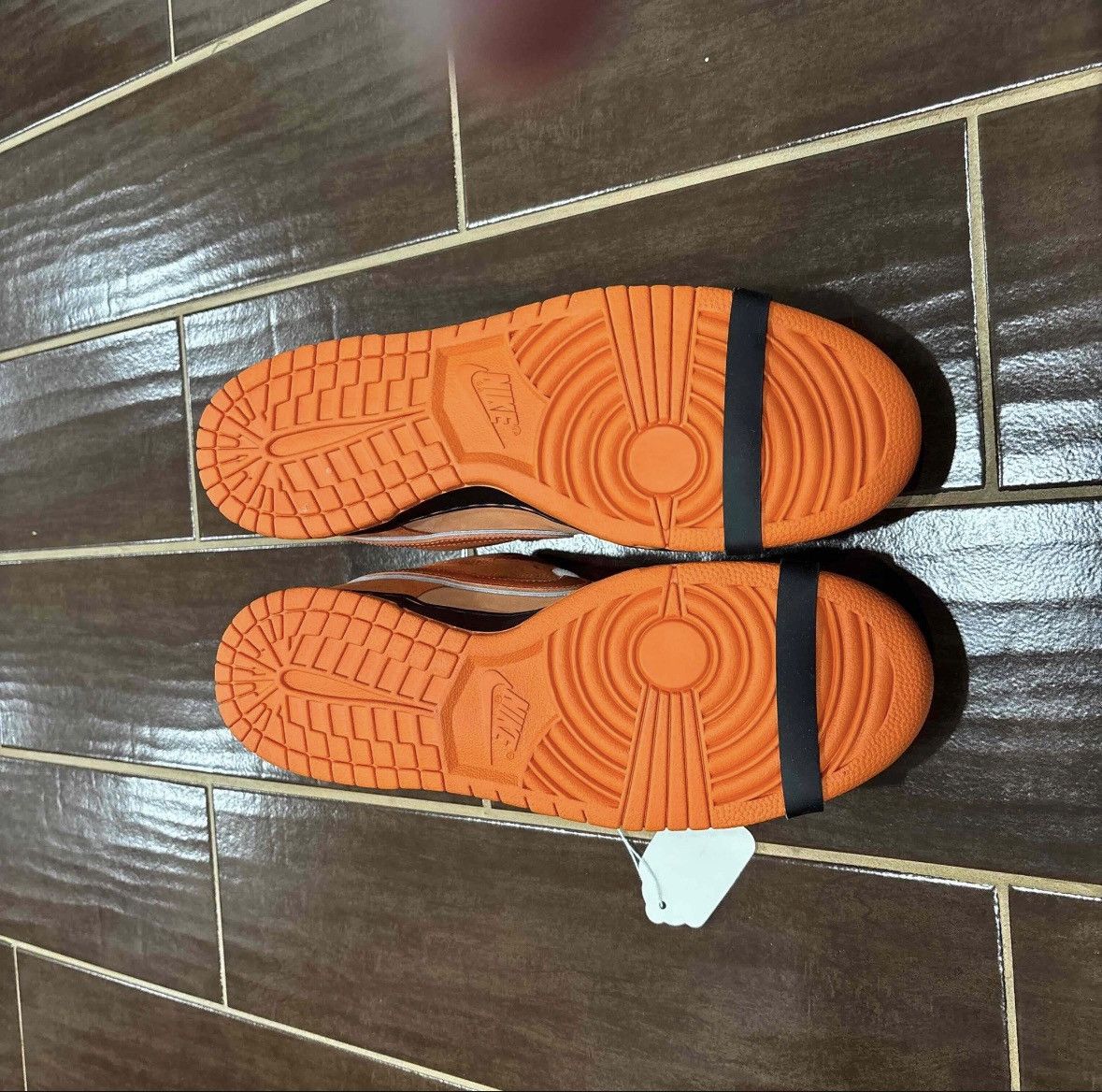 Nike NEW W FLAW Concepts Nike SB Dunk Low Orange Lobster SZ 11 Size US 11 / EU 44 - 6 Thumbnail