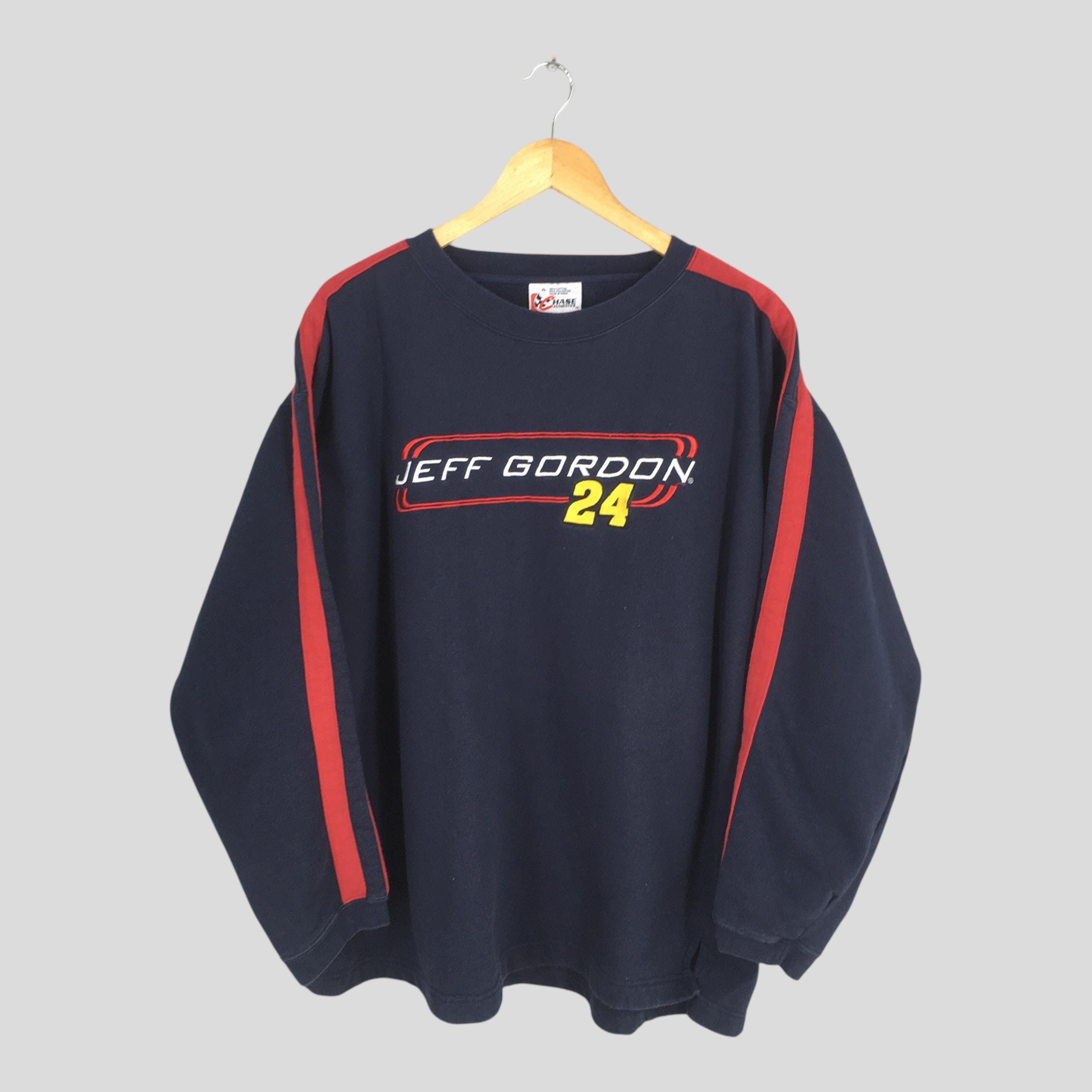 NASCAR Vintage Nascar Jeff Gordon 24 Blue Sweatshirt XLarge Size US XL / EU 56 / 4 - 1 Thumbnail
