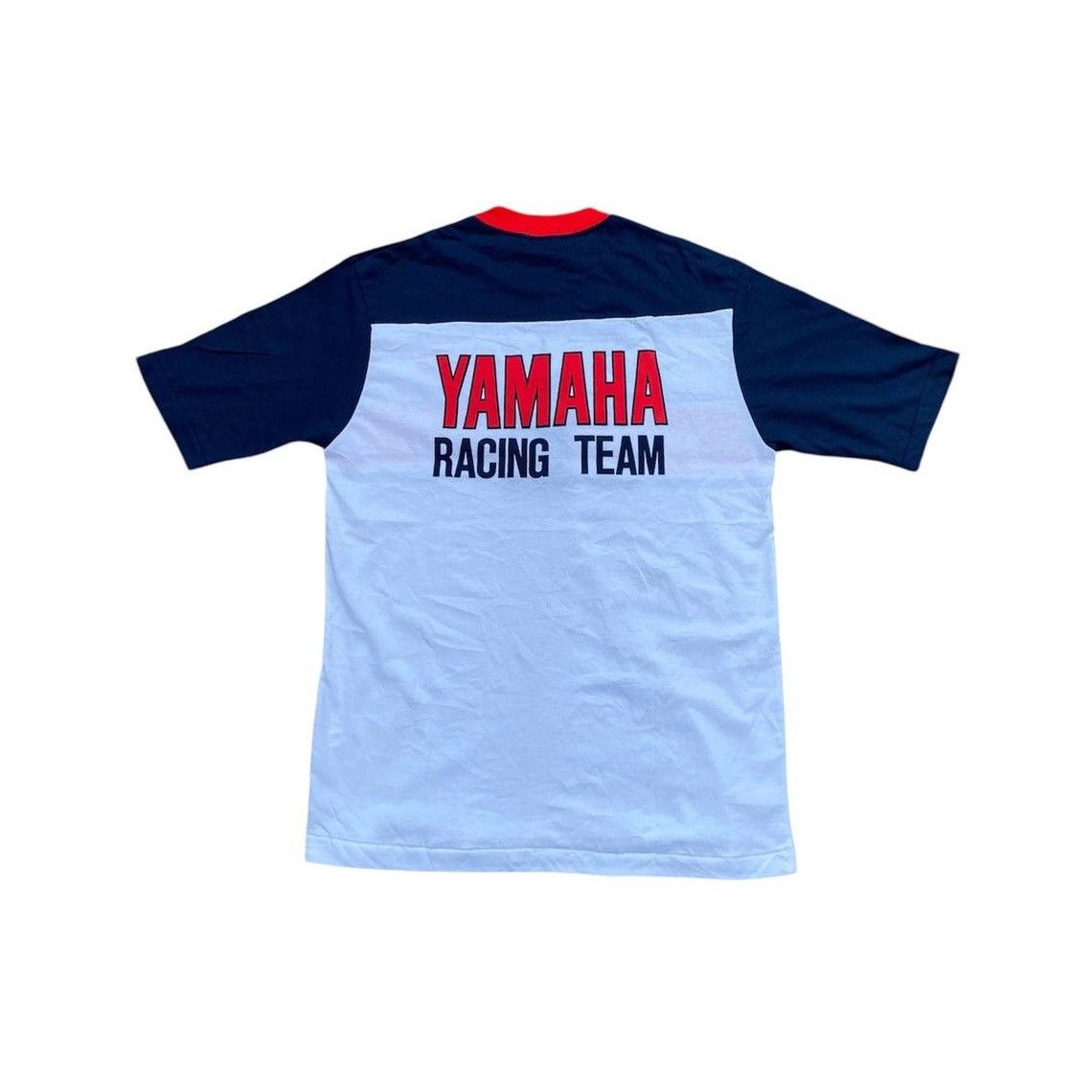 Yamaha Vintage 90s Yamaha Racing Team NOS T-Shirt Kenny Roberts Size US L / EU 52-54 / 3 - 3 Thumbnail