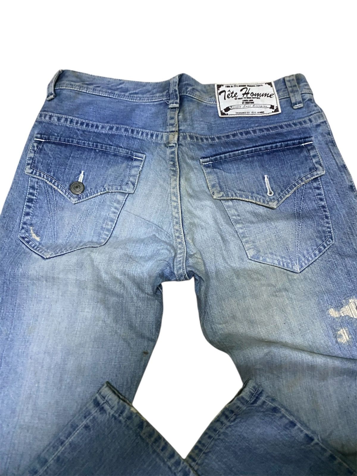 Issey Miyake Tete Homme Distressed Size US 32 / EU 48 - 6 Thumbnail