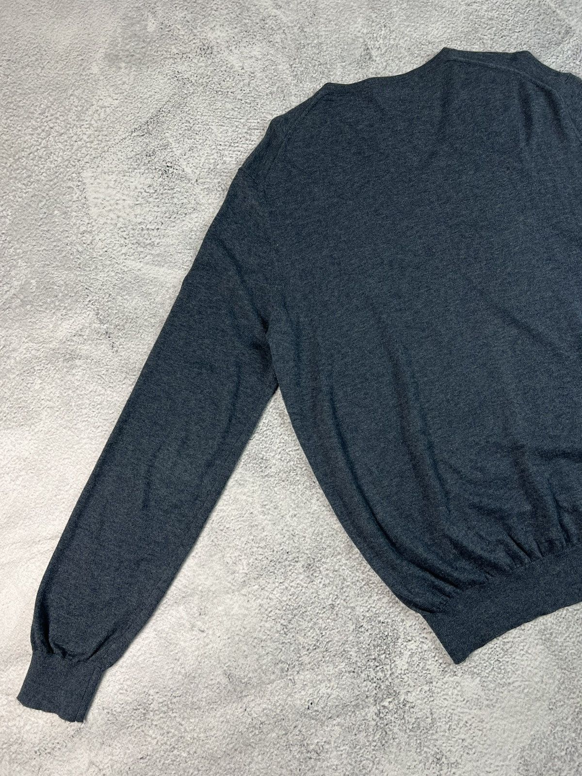 Designer × Suitsupply Suitsupply knit v neck jumper Size US XL / EU 56 / 4 - 7 Thumbnail