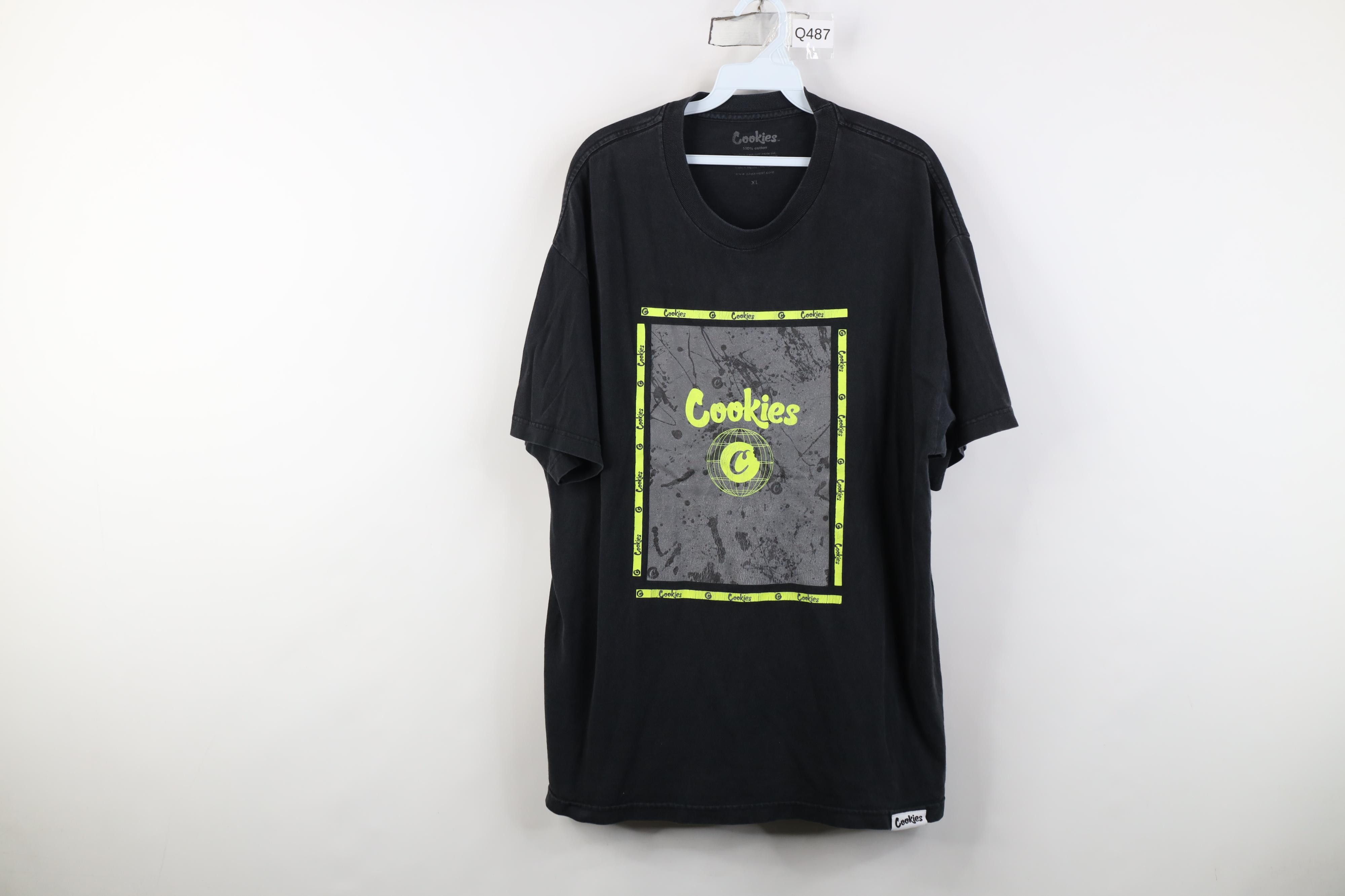 Vintage Vintage Cookies Skateboards Skateboarding T-Shirt Black Size US XL / EU 56 / 4 - 1 Thumbnail