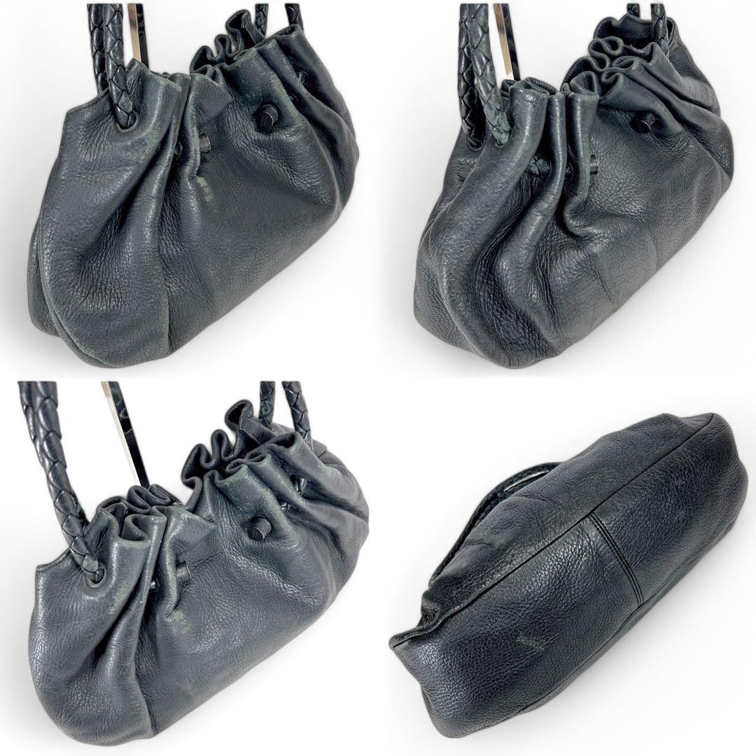 Bottega Veneta Bottega Veneta - Drawstring Intrecciato Vintage Calf Leather Size ONE SIZE - 6 Thumbnail