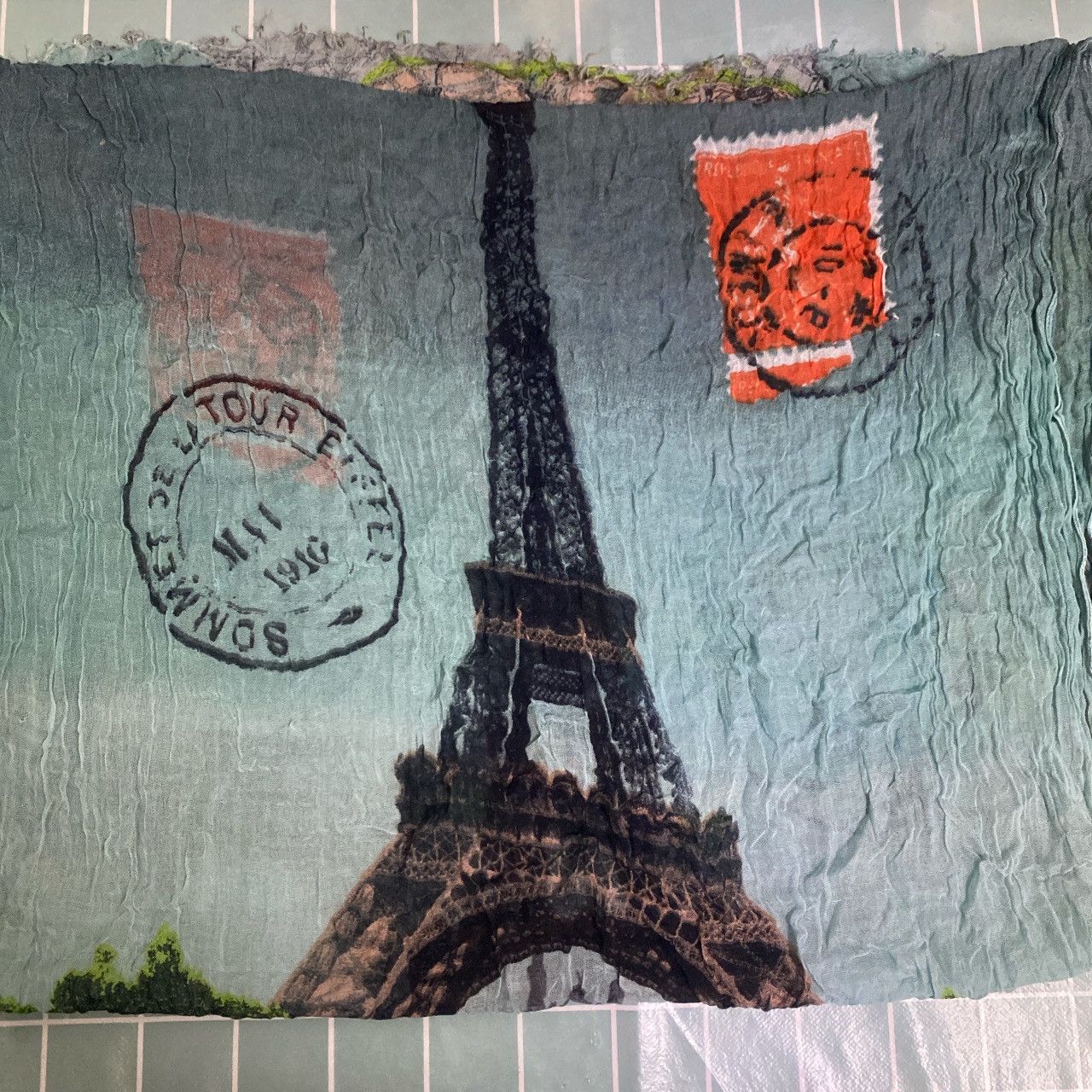 PPFM PPFM Scarf sommet de la tour eiffel Size ONE SIZE - 1 Thumbnail