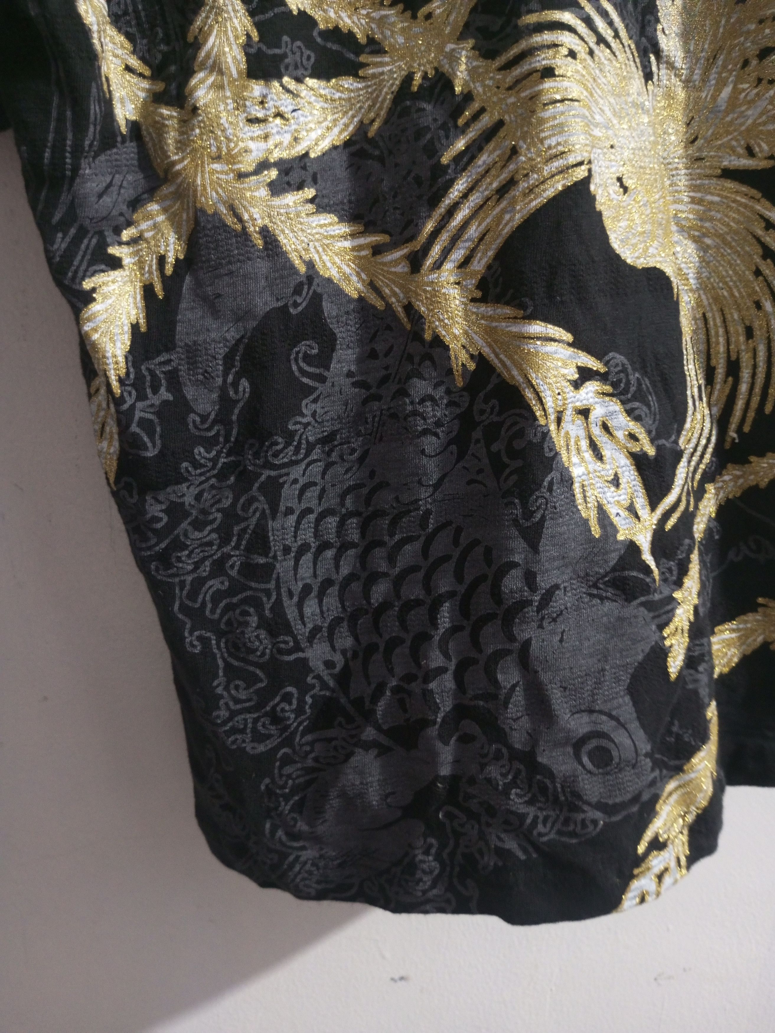 Japanese Brand Bullet noise sukajan Poenhix x koi t shirt hoodie Size US L / EU 52-54 / 3 - 10 Thumbnail