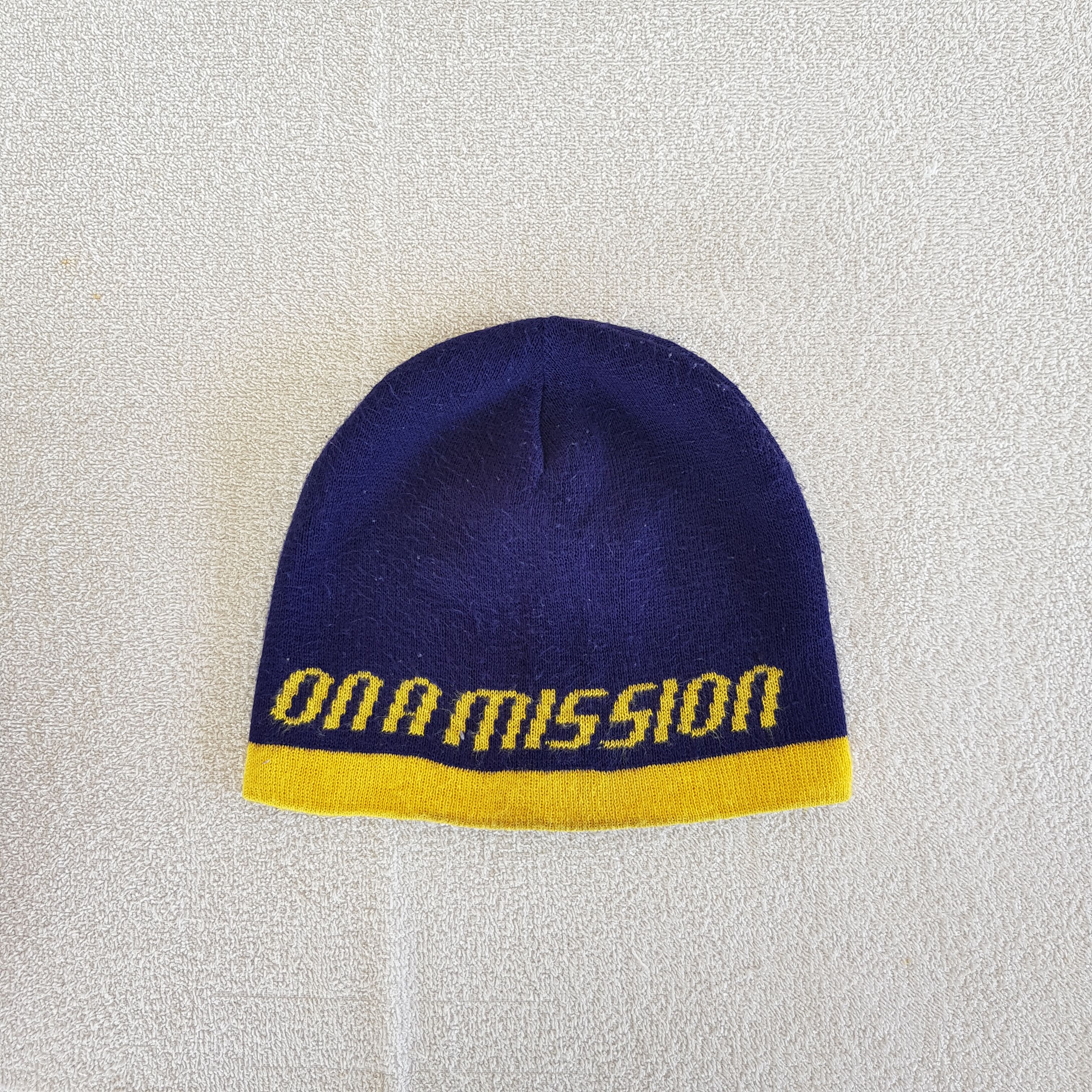 Other Vintage On A Mission Beanie Knitted Snow Caps Hats. Size ONE SIZE - 5 Thumbnail