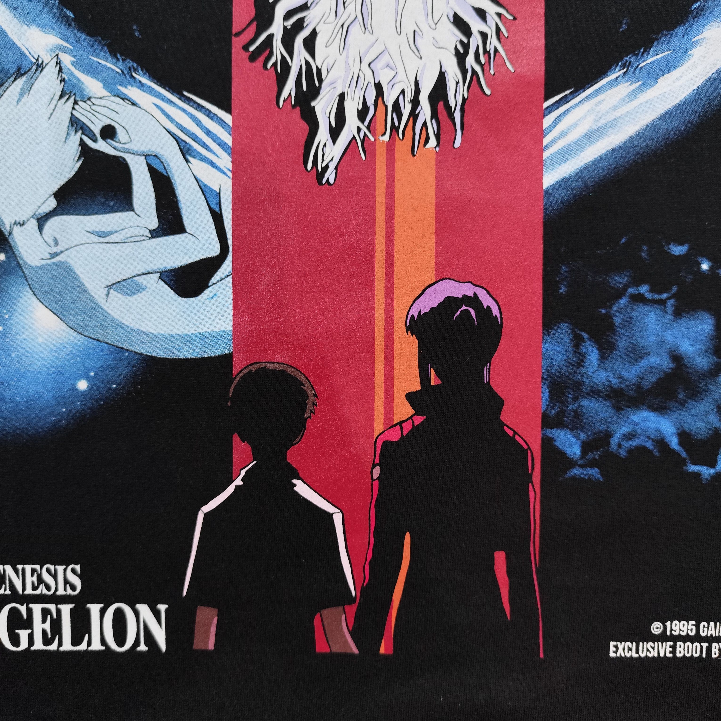 Anime × Japanese Brand × Vintage NEON GENESIS EVANGELION ADAM LILITH MISATO REI RARE ANIME Size US XL / EU 56 / 4 - 6 Thumbnail