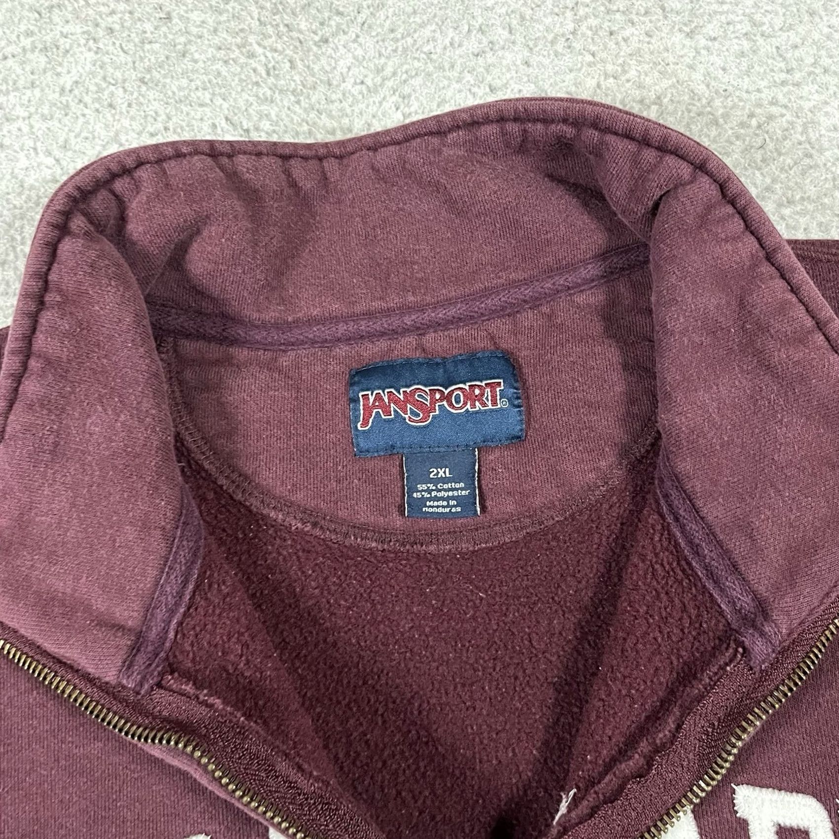 Jansport VINTAGE Harvard 1/4 Zip Pullover Mens 2XL Sweatshirt Embroidered JanSport 90s Size US XXL / EU 58 / 5 - 6 Thumbnail