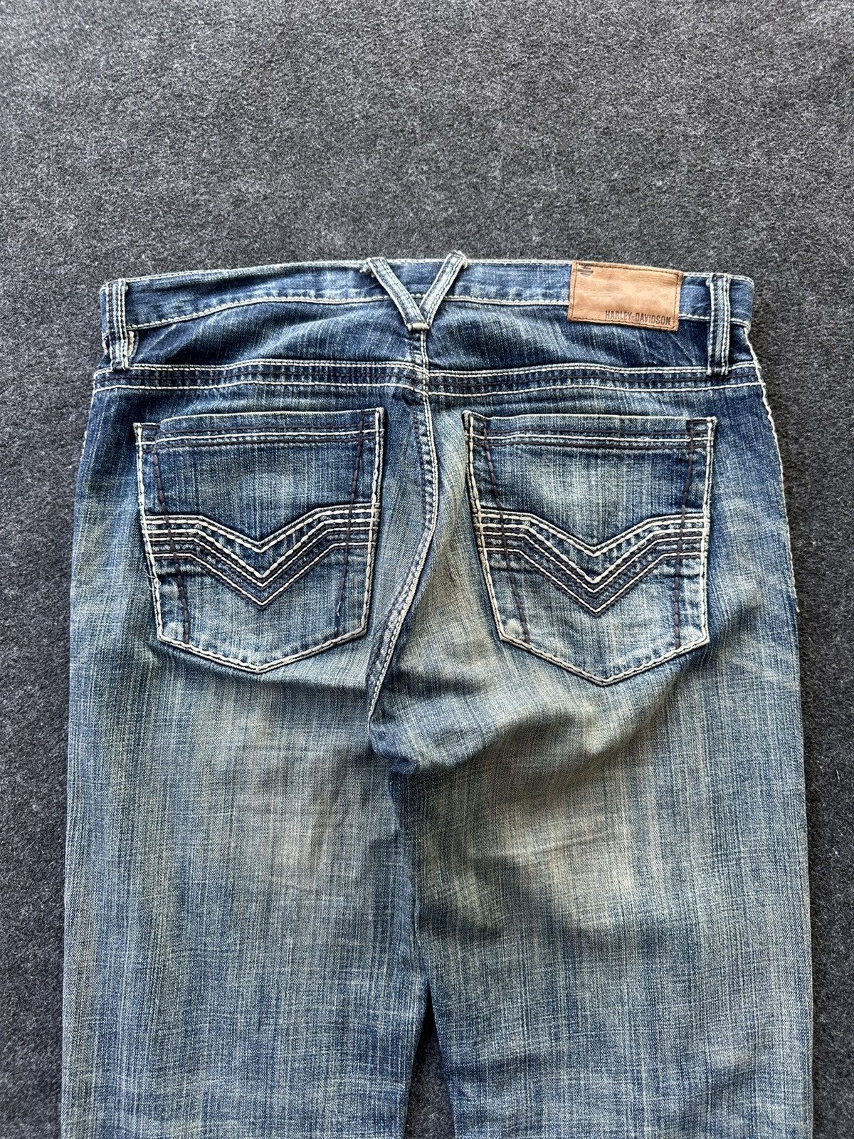 Harley Davidson Harley Davidson Vintage Denim D266 Size US 34 / EU 50 - 4 Thumbnail