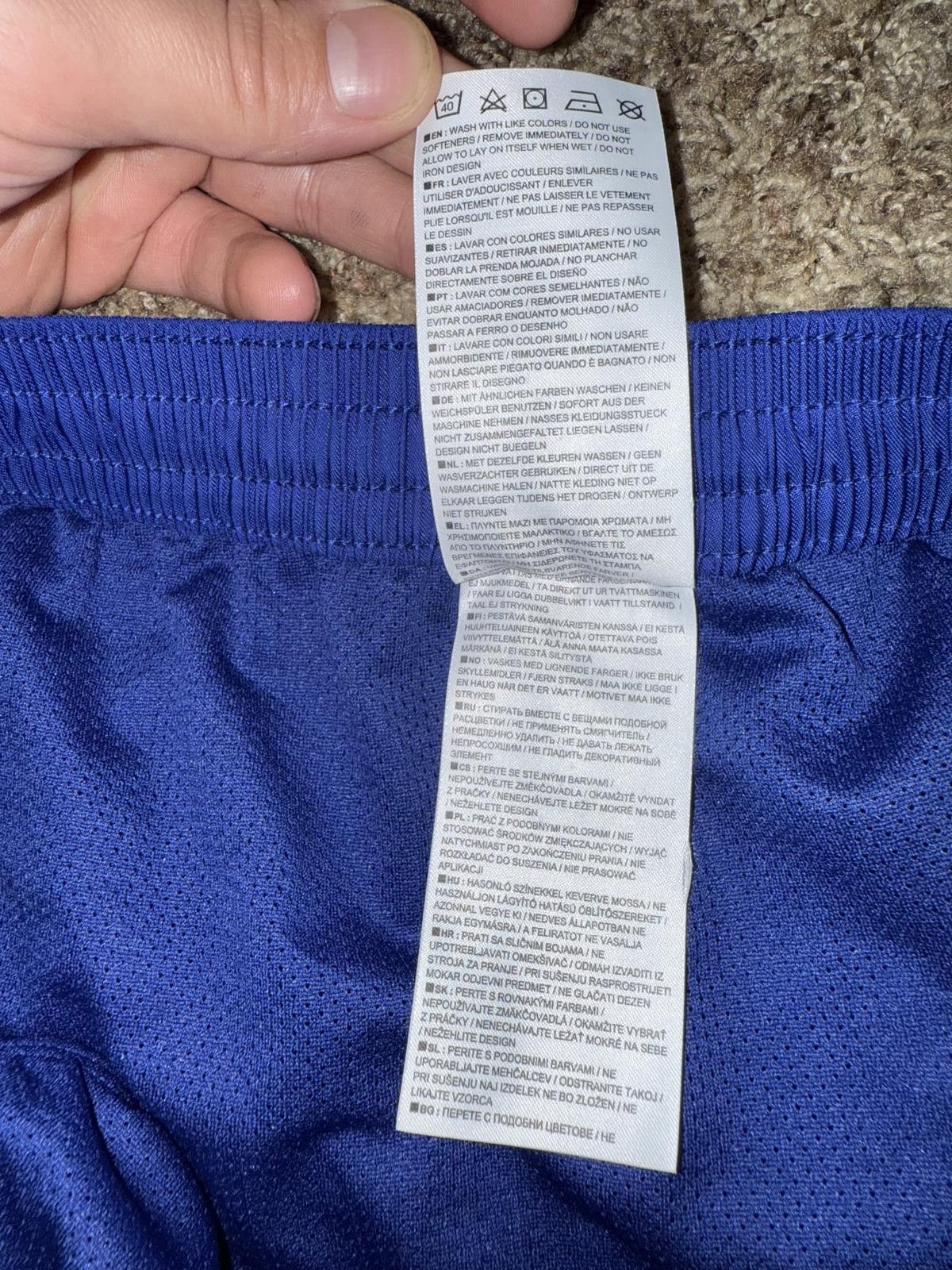 Nike Nike F.C Men’s Woven Joga Bonito Blue Shorts Sample Size US 30 / EU 46 - 5 Thumbnail