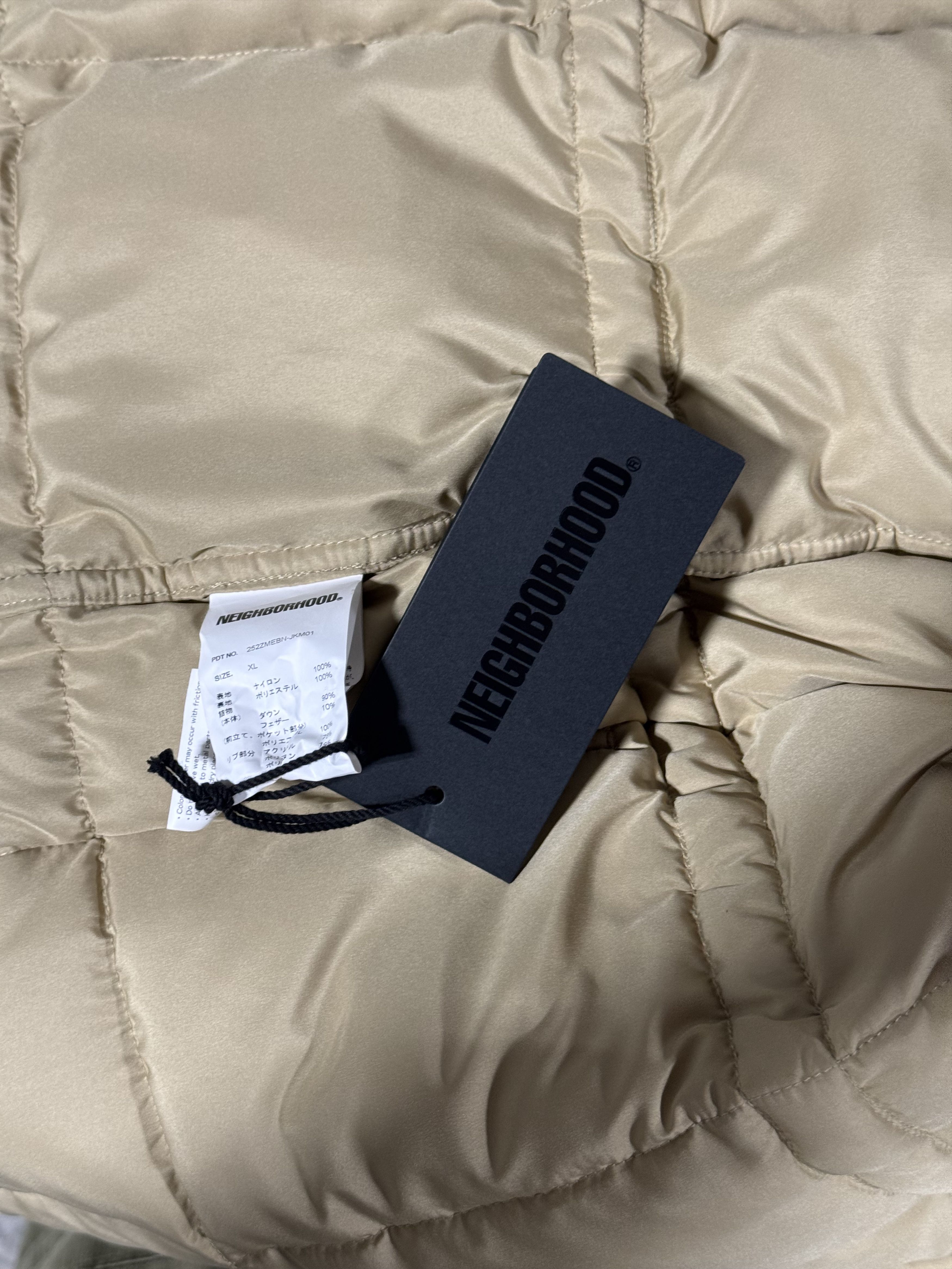 Neighborhood Neighborhood x Eddie Bauer Karekoram Down Jacket 'Beige' Size US XL / EU 56 / 4 - 6 Thumbnail