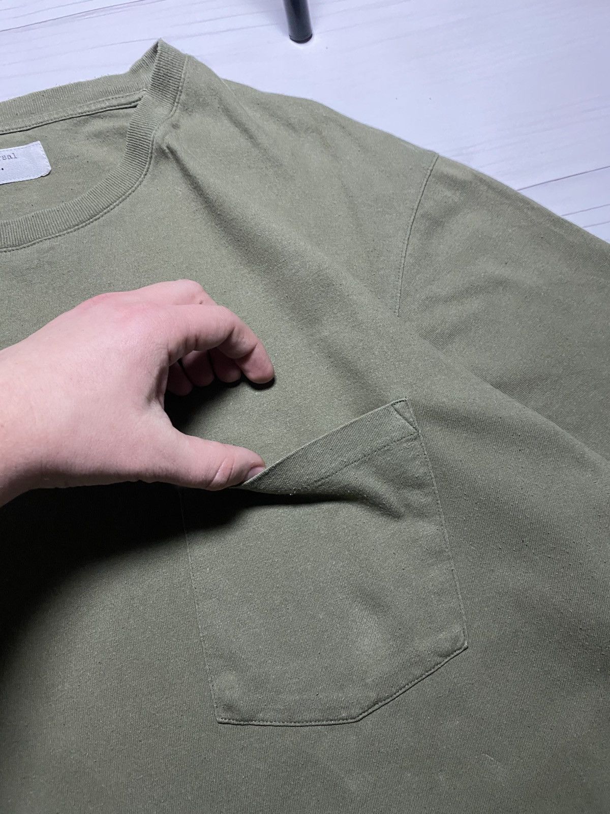 Universal Works × Vintage Universal Works big pocket box fit oversize y2k t shirt Size US XXL / EU 58 / 5 - 6 Thumbnail
