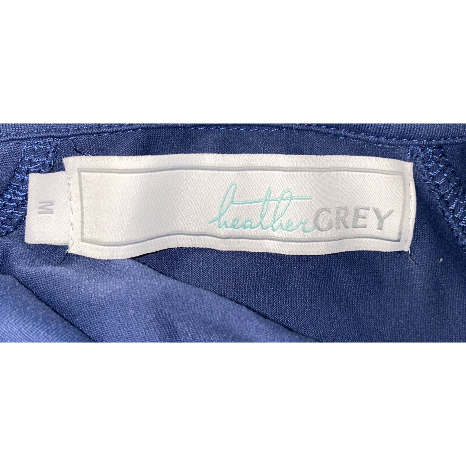 Vintage Heather Grey Women’s Blue 1/2 Zip Pullover Jacket Size M Casual Nylon Elastane Size M / US 6-8 / IT 42-44 - 6 Thumbnail
