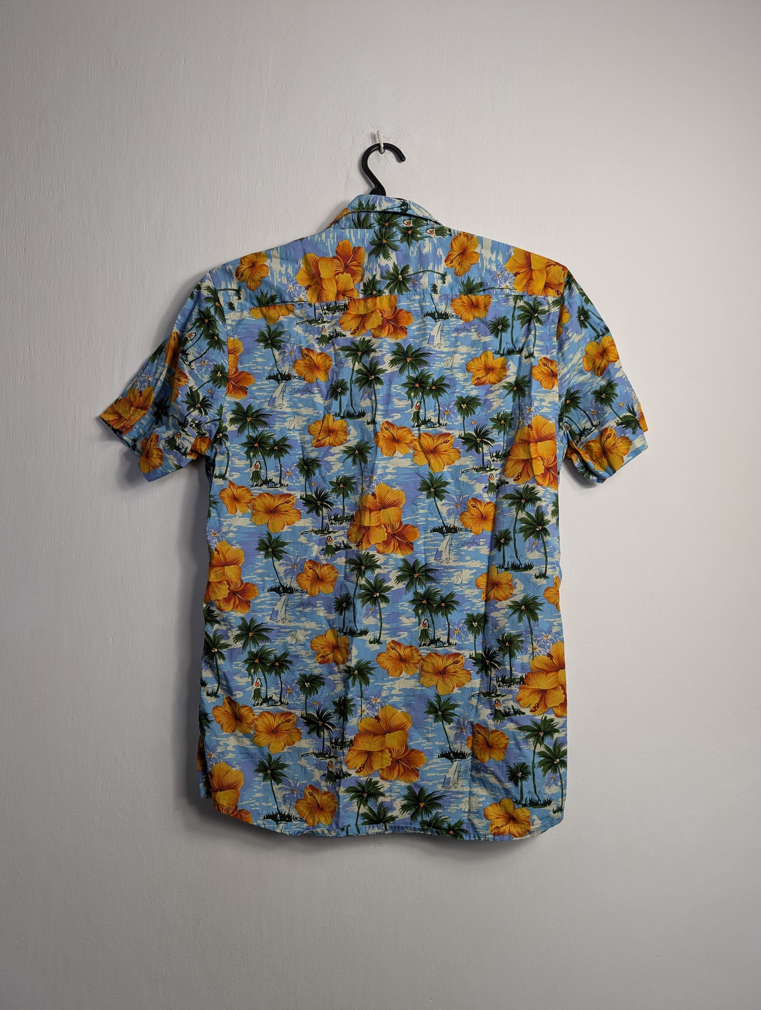 Vintage Vintage Y2K Hawaiian Shirt - Summer Floral Palm Tree Print Size US M / EU 48-50 / 2 - 4 Thumbnail