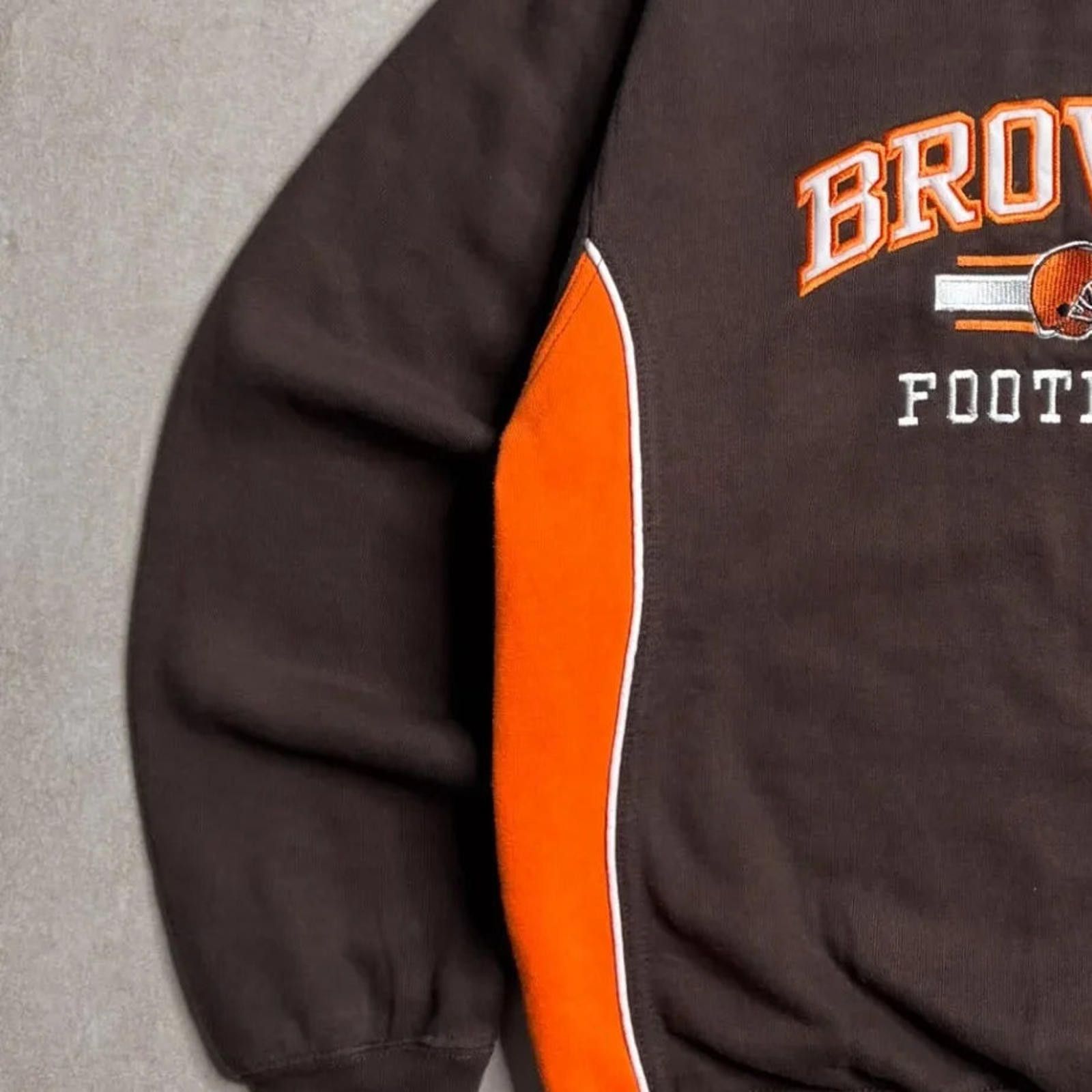 Reebok Vintage Clevland Browns Sweater - XXS Size US XS / EU 42 / 0 - 4 Thumbnail
