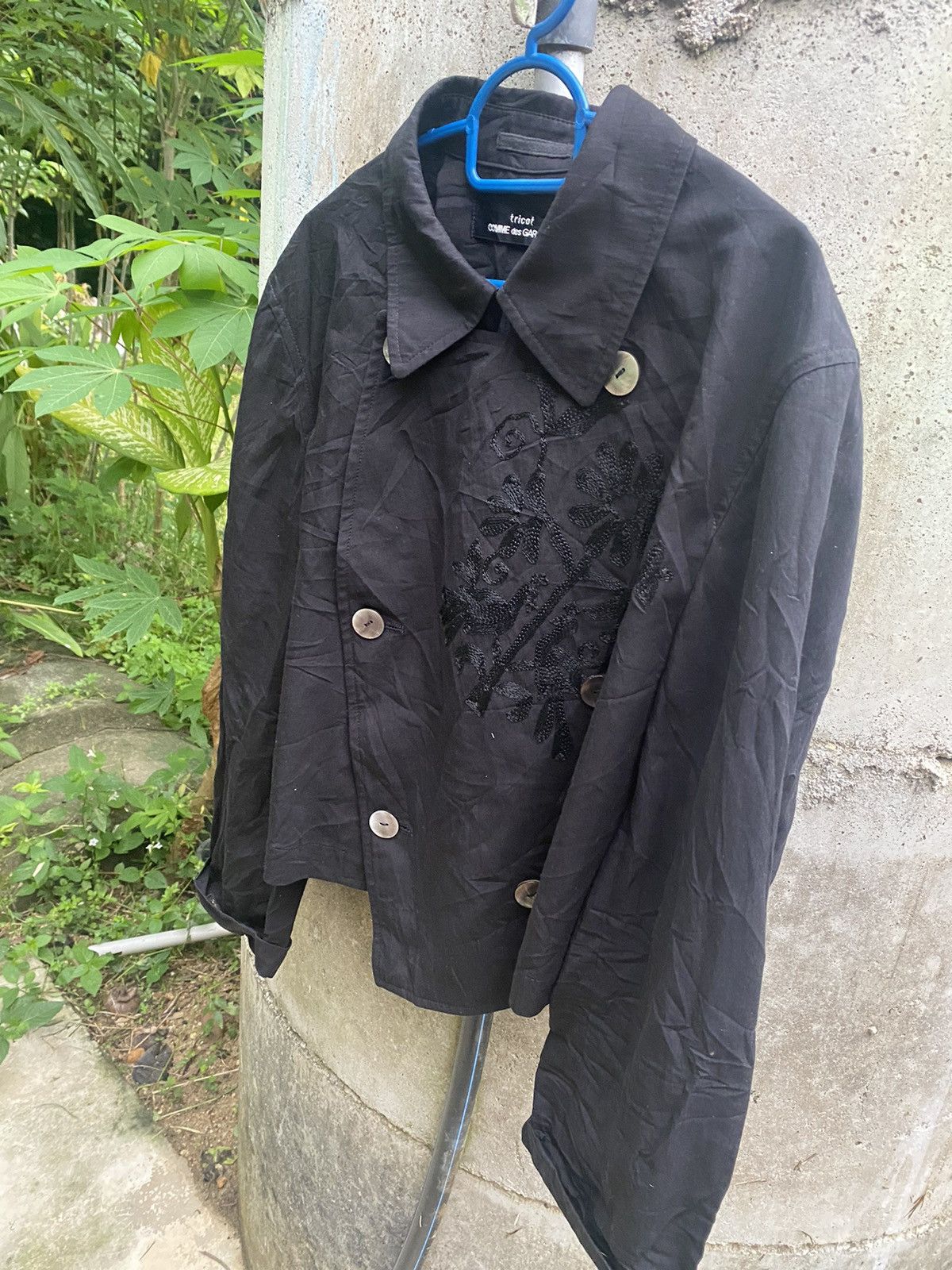 Tricot Comme des Garcons VINTAGE TRICOT COMME DES GARCONS AD1992 ASSYMETRICAL JACKET Size M / US 6-8 / IT 42-44 - 5 Thumbnail