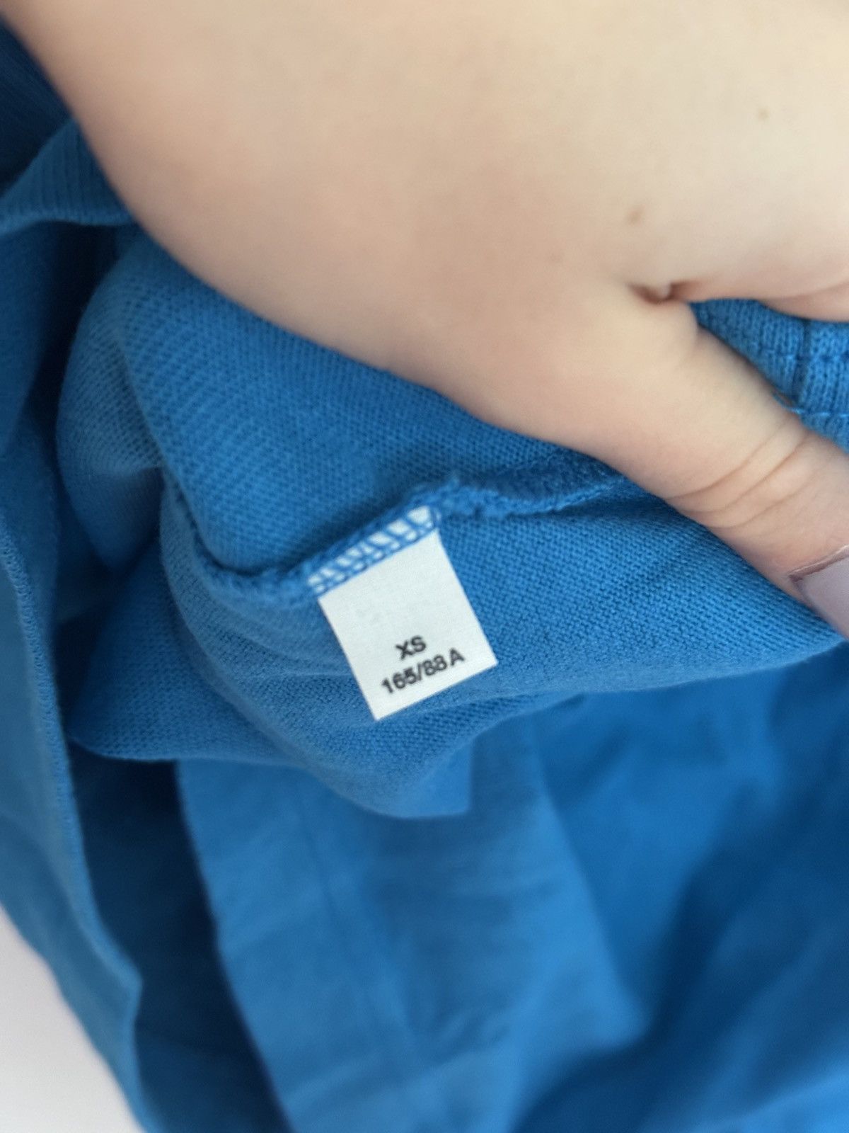 Acne Studios Acne Studios blue hoodie longsleeve with glitter rhinestones Size US XS / EU 42 / 0 - 5 Thumbnail