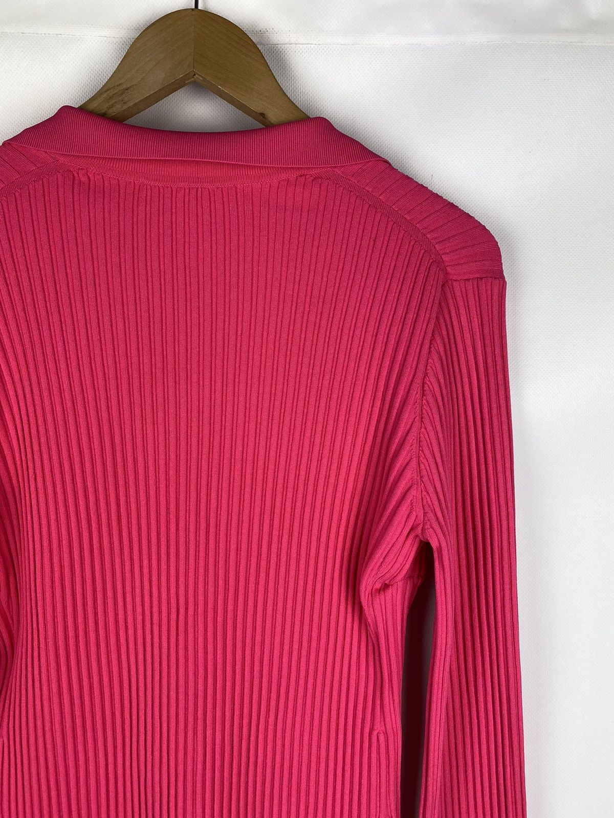 Helmut Lang Helmut Lang ladies pleated cardigan sweater size L Size L / US 10 / IT 46 - 17 Thumbnail