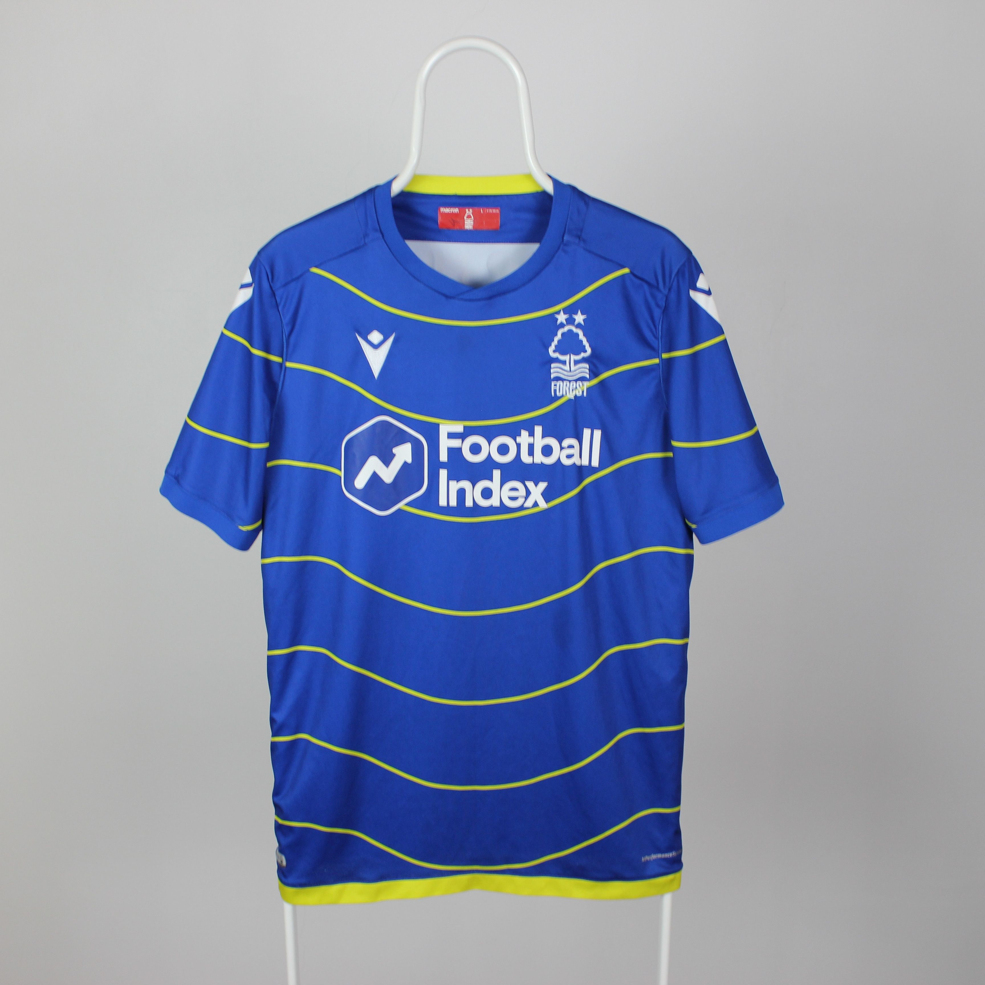 Macron Nottingham Forest Away Football Shirt 2020/21 Adults Size US L / EU 52-54 / 3 - 9 Thumbnail
