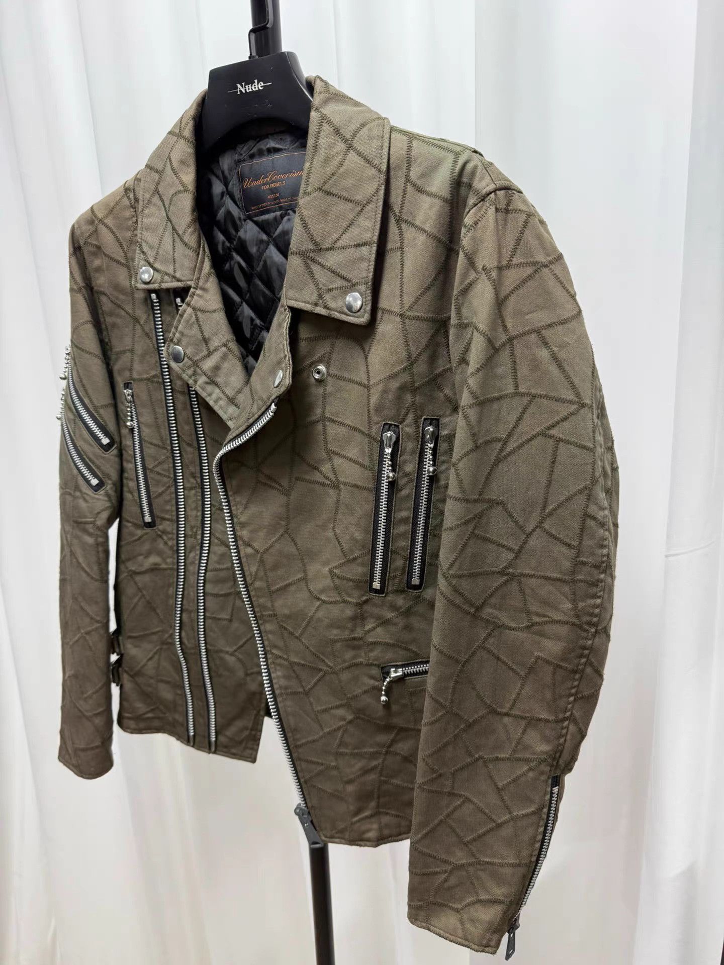Undercover UNDERCOVER 03AW SCAB Stitch Biker Jacket K20 Size US M / EU 48-50 / 2 - 2 Thumbnail