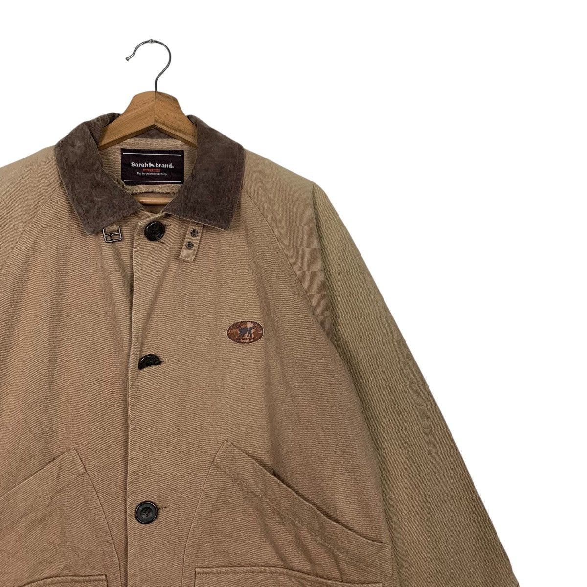 Vintage SARAH BRAND Good Dog Big Logo Worker Jacket #2476-C111 Size US M / EU 48-50 / 2 - 7 Thumbnail