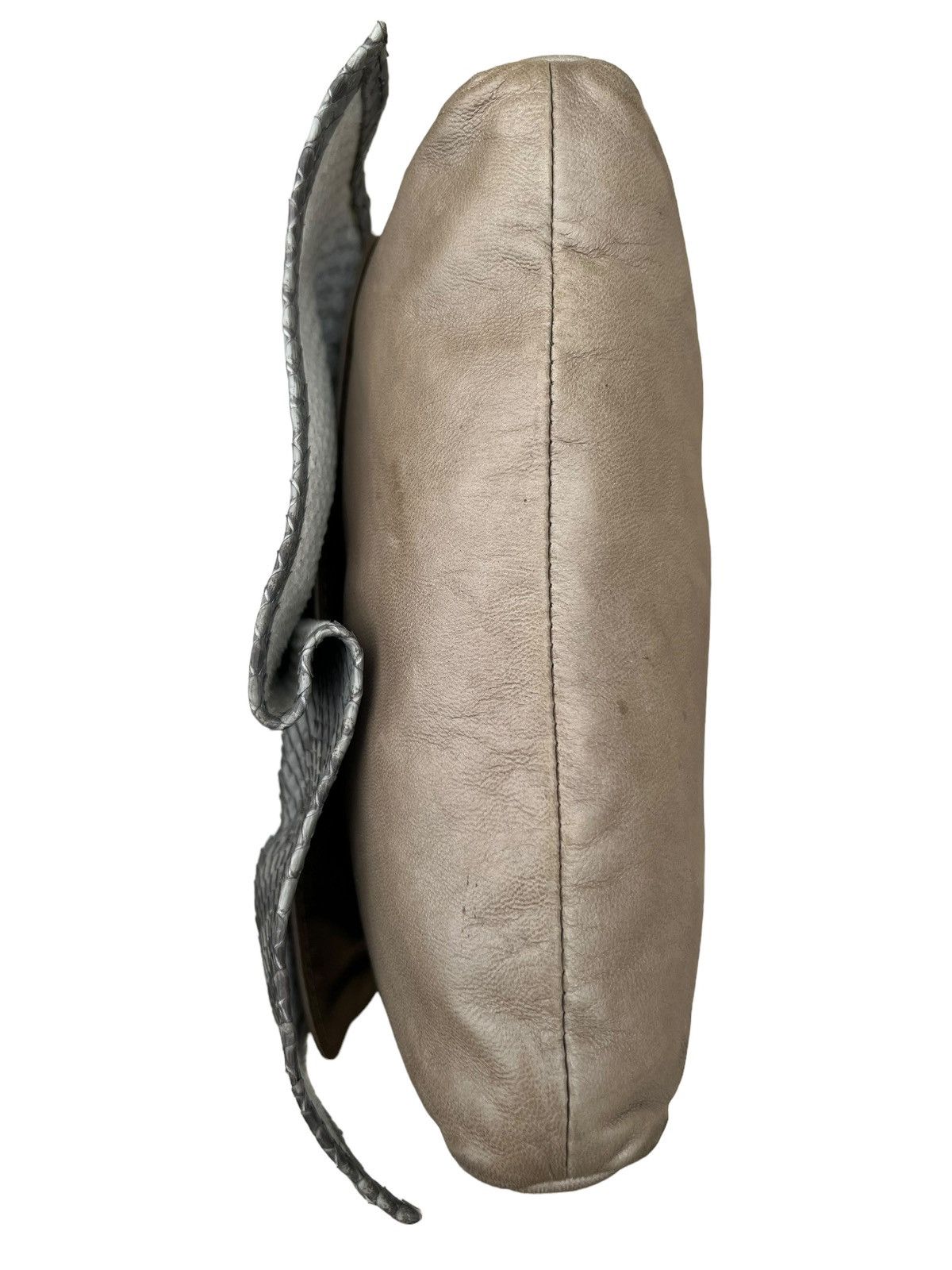Leather Vintage Sun Remy Japan Patina Leather Bag Python Skin Size ONE SIZE - 12 Thumbnail
