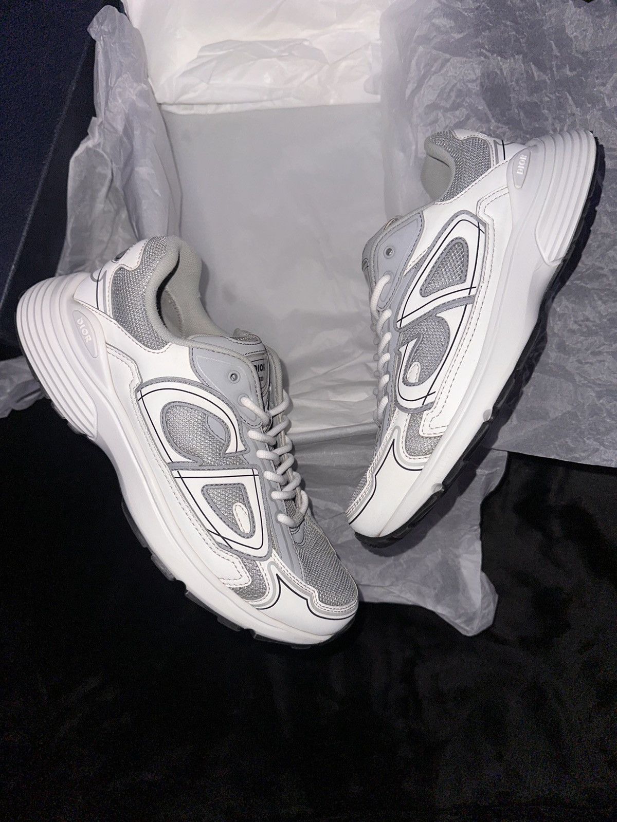 Dior Christian Dior B30 “Gray/White” Size US 8 / EU 41 - 3 Thumbnail