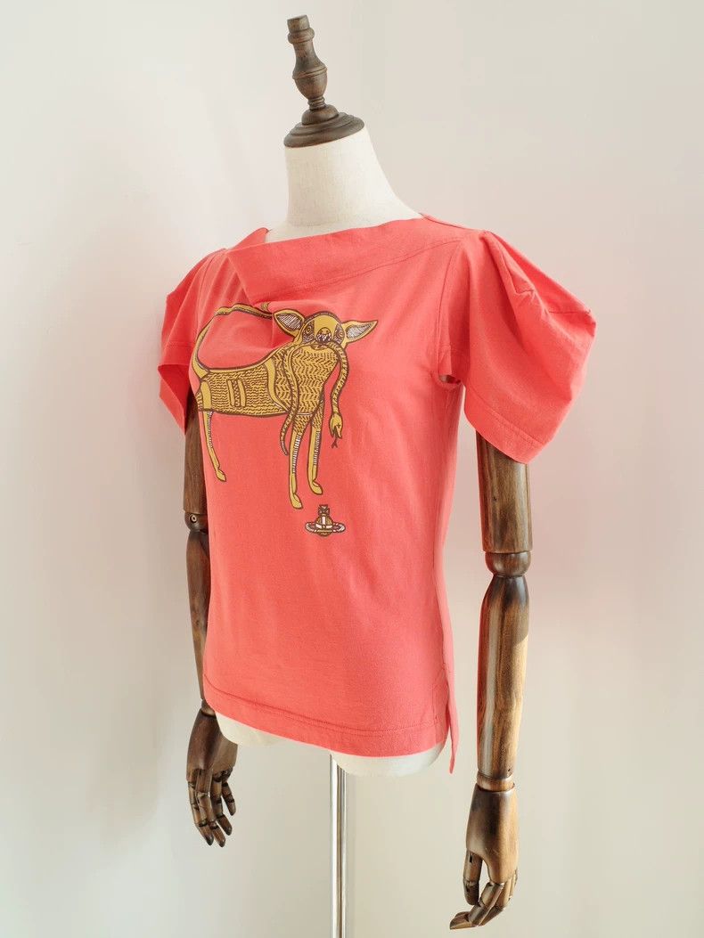 Vivienne Westwood Vivienne Westwood size2 Snake totem orange bubble sleeve on Size M / US 6-8 / IT 42-44 - 5 Thumbnail