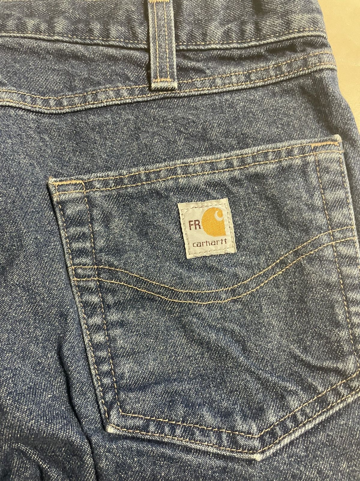 Carhartt × Vintage Vintage Y2K Carhartt Double Knee Jeans Size US 34 / EU 50 - 4 Thumbnail