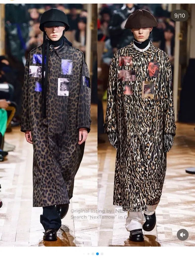 Raf Simons Raf Simons 19FW David Lynch Movie Blue Velvet Leopard coat Size US S / EU 44-46 / 1 - 2 Thumbnail