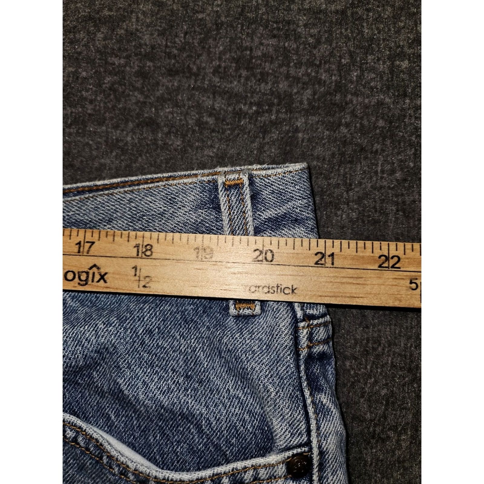 Levi's VINTAGE Levi's 540 Relaxed Straight Jeans Mens 42x34 Brown Tab 90's Grunge 80s 90s Easy Care Pockets Denim Mexico Regular Men Size US 42 / EU 58 - 4 Thumbnail