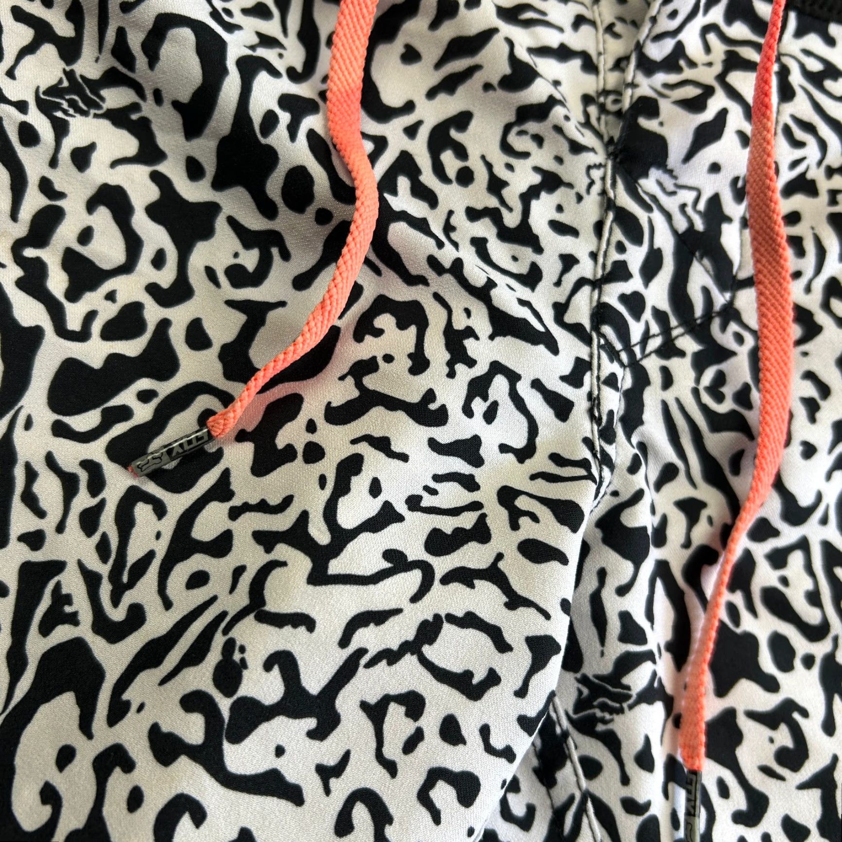 Fox Racing VINTAGE Fox Racing H2O Womens Board Shorts Swim Trunks Leopard Print Black White Size 30" / US 8 / IT 44 - 5 Thumbnail
