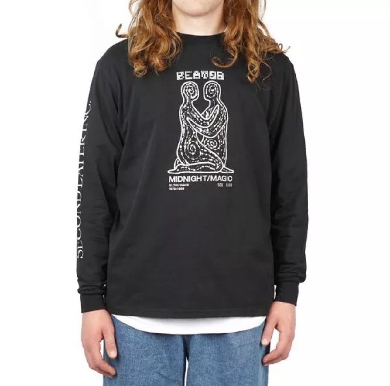 トップス Second Layer SECOND/LAYER Dias Cortas Second/Layer White Dias Cortes Long Sleeve T-Shirt Second/Layer