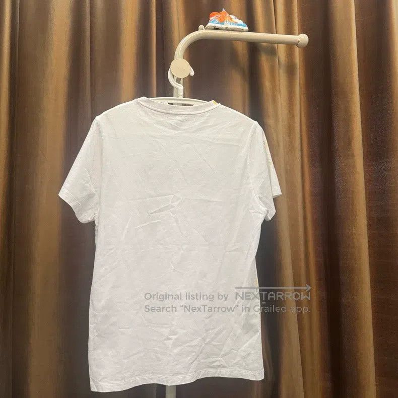 Loewe Loewe Black Embroidered Logo Pattern White Floral Short Sl Size M / US 6-8 / IT 42-44 - 4 Thumbnail