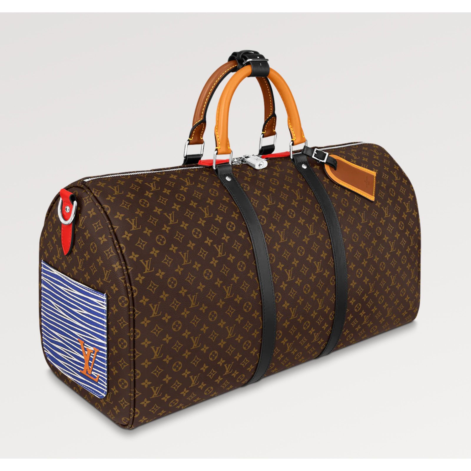 Louis Vuitton Louis Vuitton Keepall Bandouliere Patchwork Travel Bag Size ONE SIZE - 3 Thumbnail