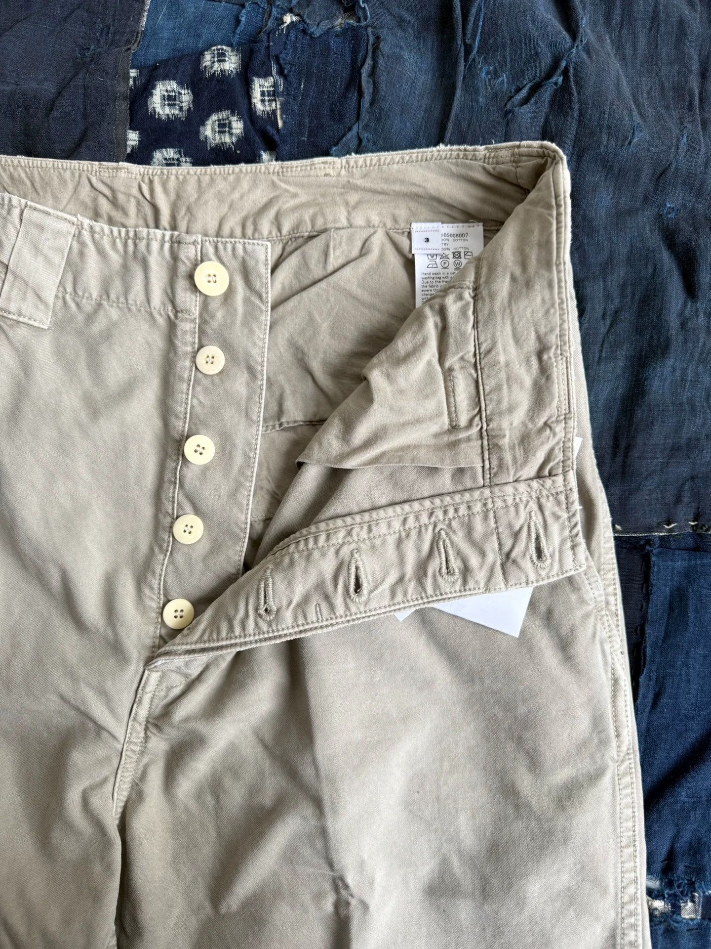 Visvim Visvim 25ss wide chino pants crash fill Size US 32 / EU 48 - 5 Thumbnail