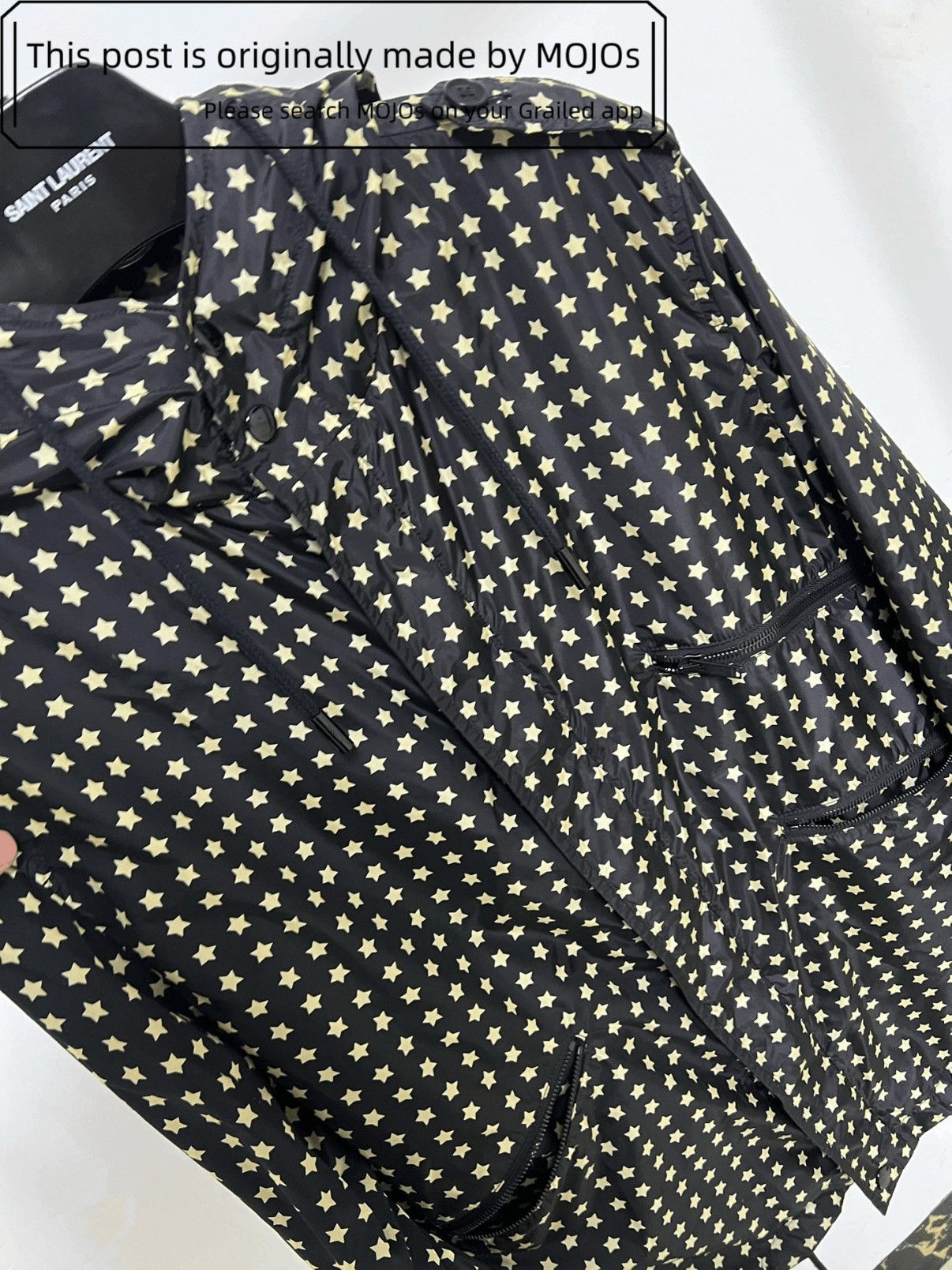 Saint Laurent Paris Sz 44 Saint Laurent Paris 19SS Stars Wind Jacket mojos2415 Size US S / EU 44-46 / 1 - 5 Thumbnail