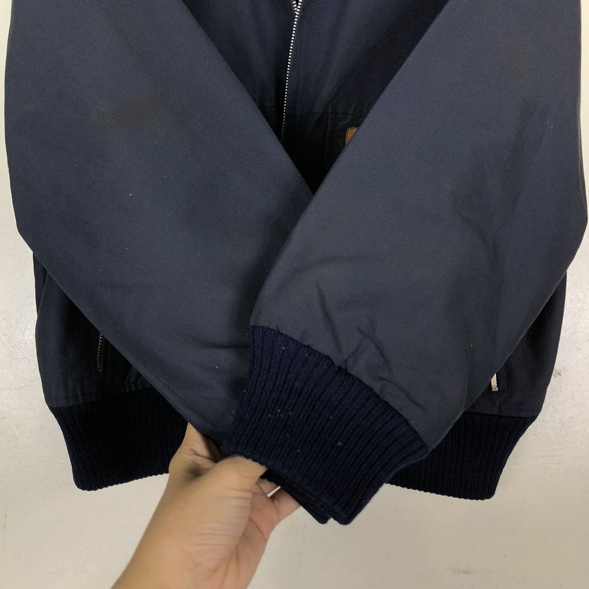 Japanese Brand 🔥VINTAGE BOMBER JACKET MA-1 DESIGN HANG TEN ISSEY MIYAKE Size US M / EU 48-50 / 2 - 14 Thumbnail