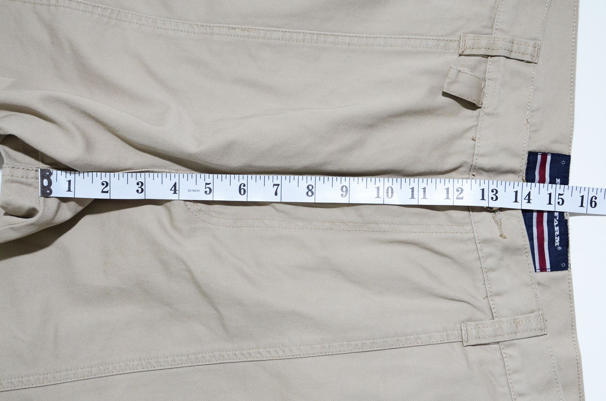 Phat Farm Phat Farm W36 Beige Cargo Shorts 90s Hip Hop Streetwear Size US 36 / EU 52 - 15 Thumbnail