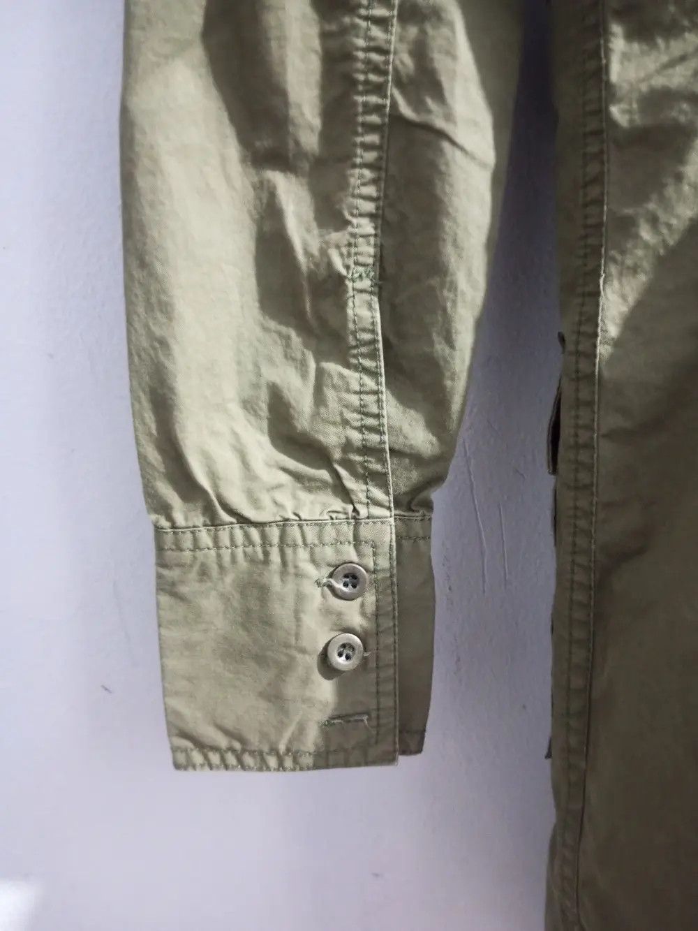 Vintage GOA multi pocket military long shirt Size US XXS / EU 40 - 8 Thumbnail