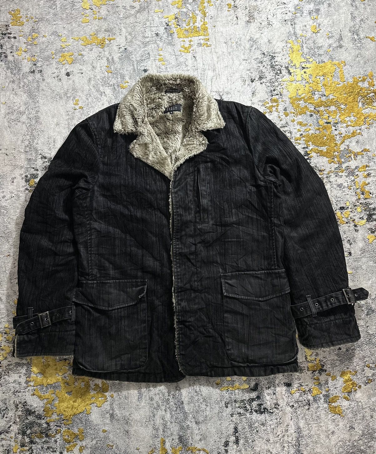20471120 PAZZO BONDAGE FAUX FUR JACKET IF SIX WAS NINE LGB STYLE Size US L / EU 52-54 / 3 - 2 Thumbnail