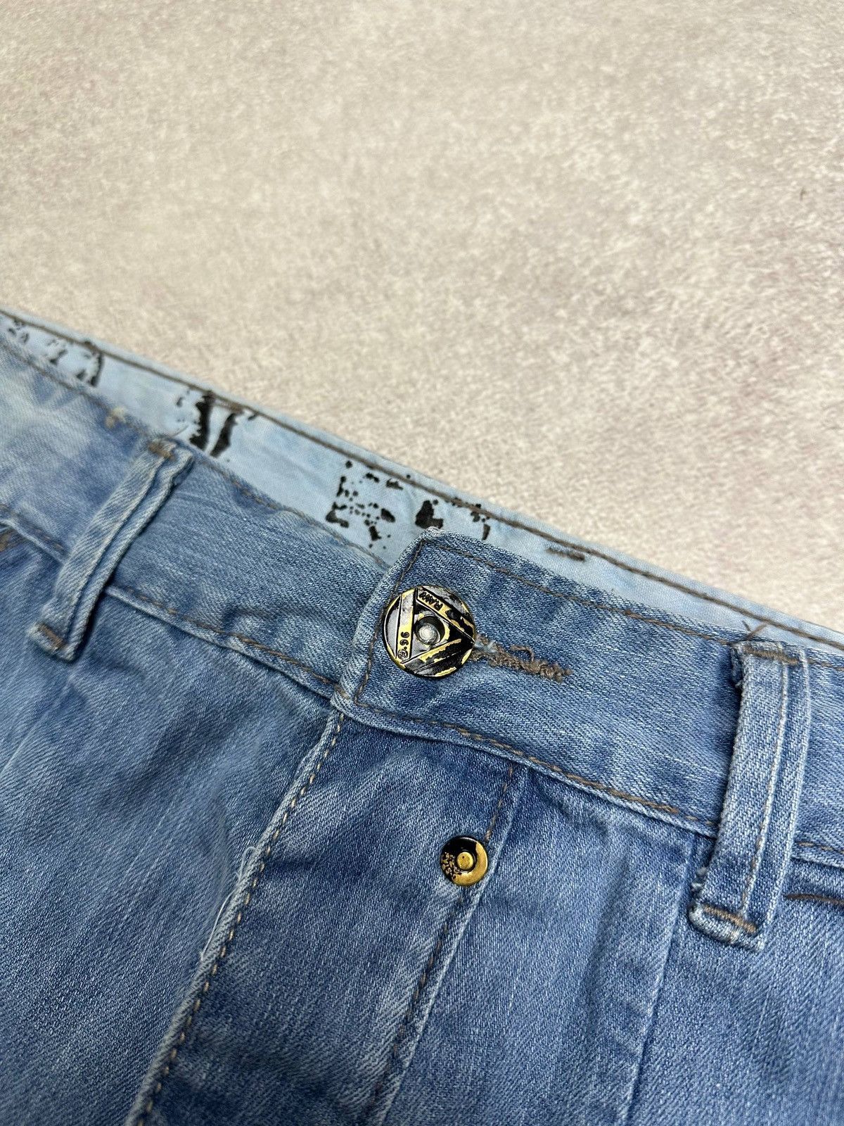G-Star Vintage G-star Raw Baggy Grunge Y2K Flared Wide Leg Jeans 32 Size US 32 / EU 48 - 6 Thumbnail