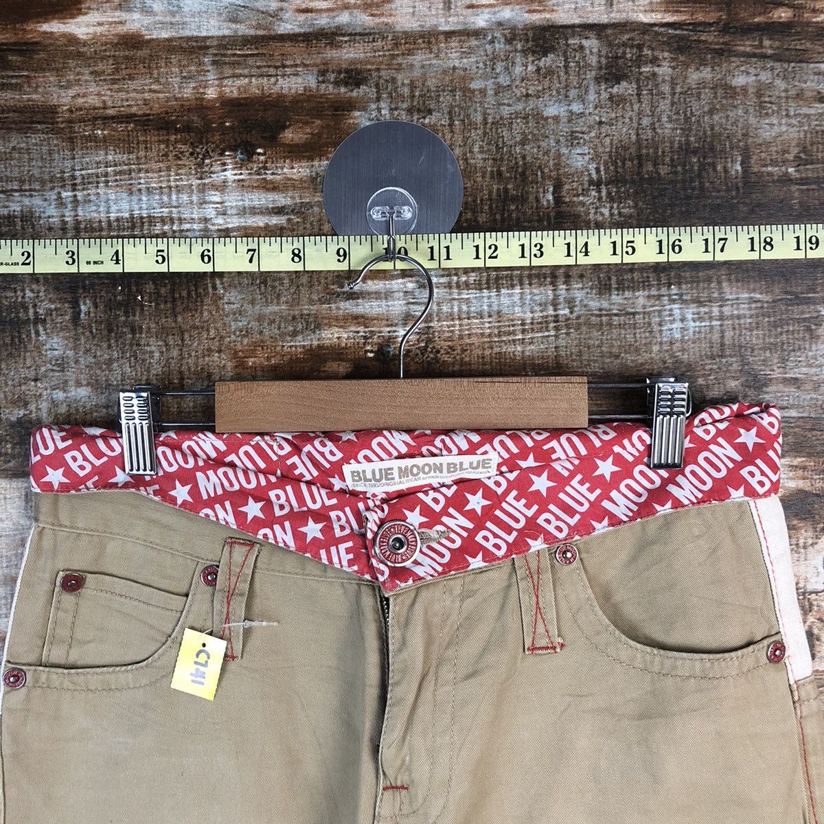 Japanese Brand DL Blue Moon Blue Beige Casual Pants #C741DL Size US 31 - 17 Thumbnail